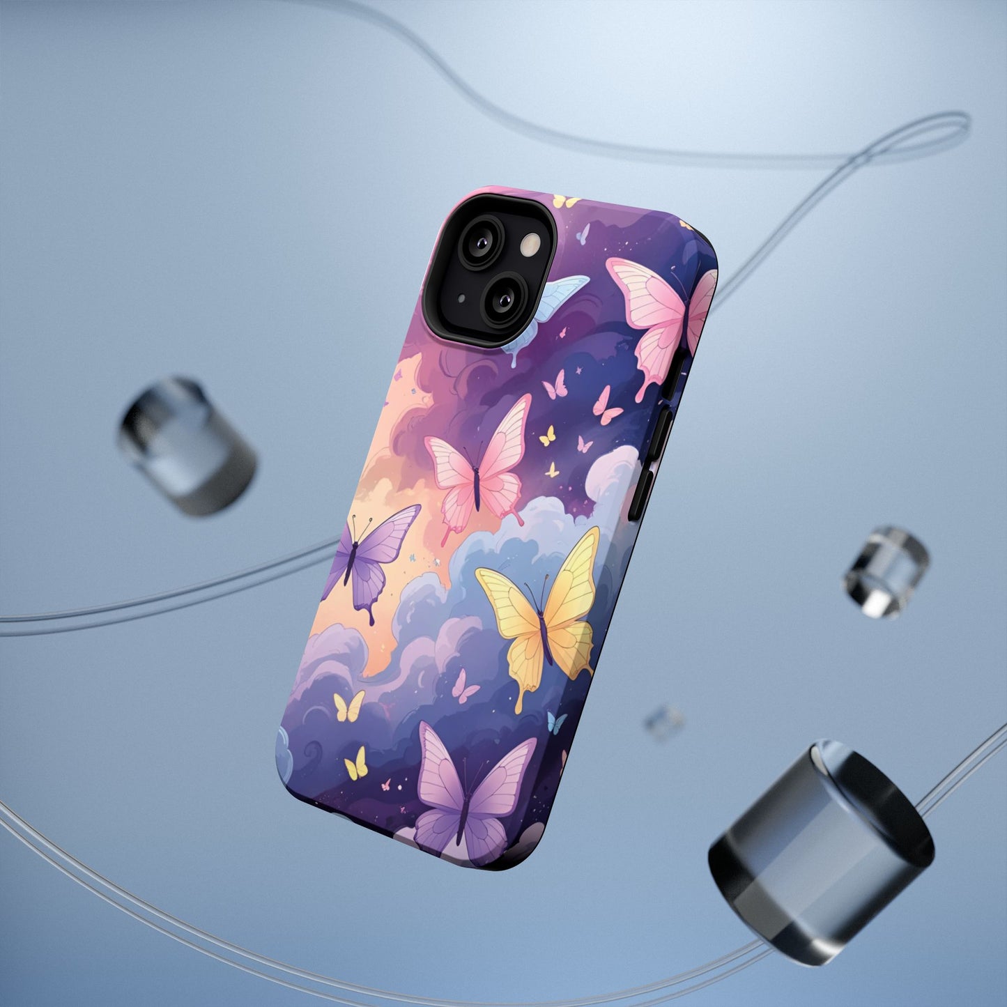Whimsical Butterfly Phone Case – Nature-Inspired Protection in Vibrant Color