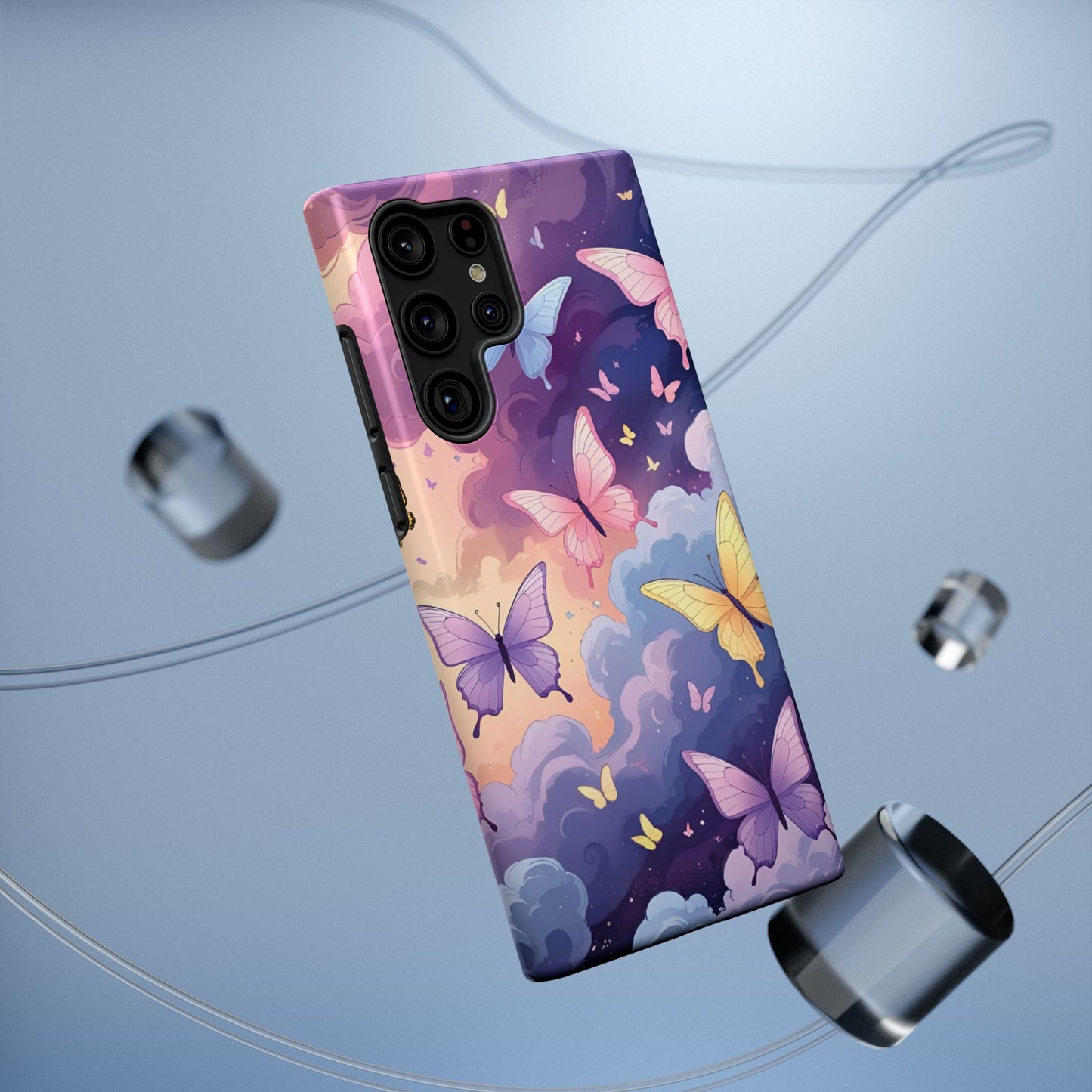 Whimsical Butterfly Phone Case – Nature-Inspired Protection in Vibrant Color