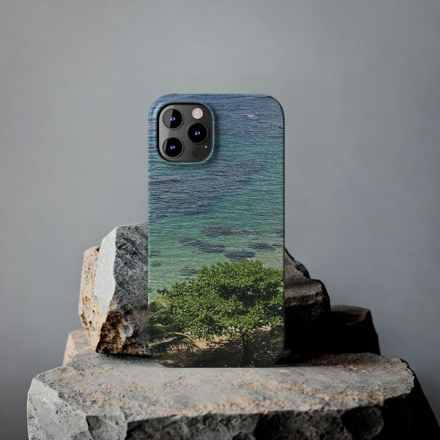iPhone cases - Coastal Vibes Slim Phone Case