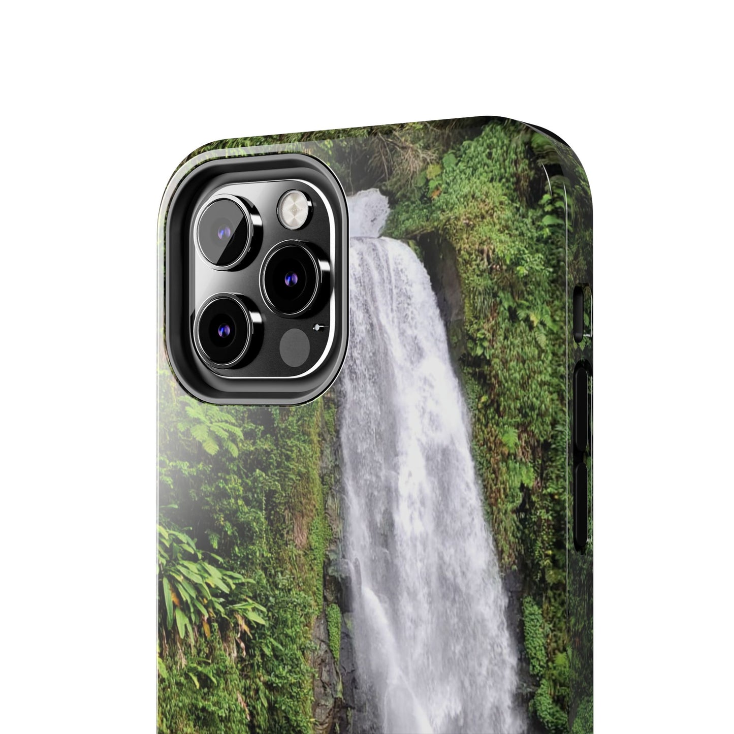 Nature Island Trafalgar Waterfall inspired Tough IPhone and Samsung phone Cases - Durable Protection for Outdoor Adventure