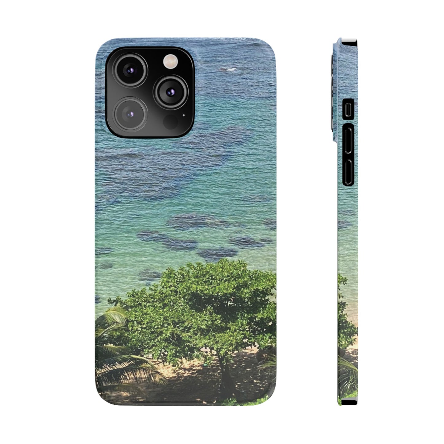 iPhone cases - Coastal Vibes Slim Phone Case