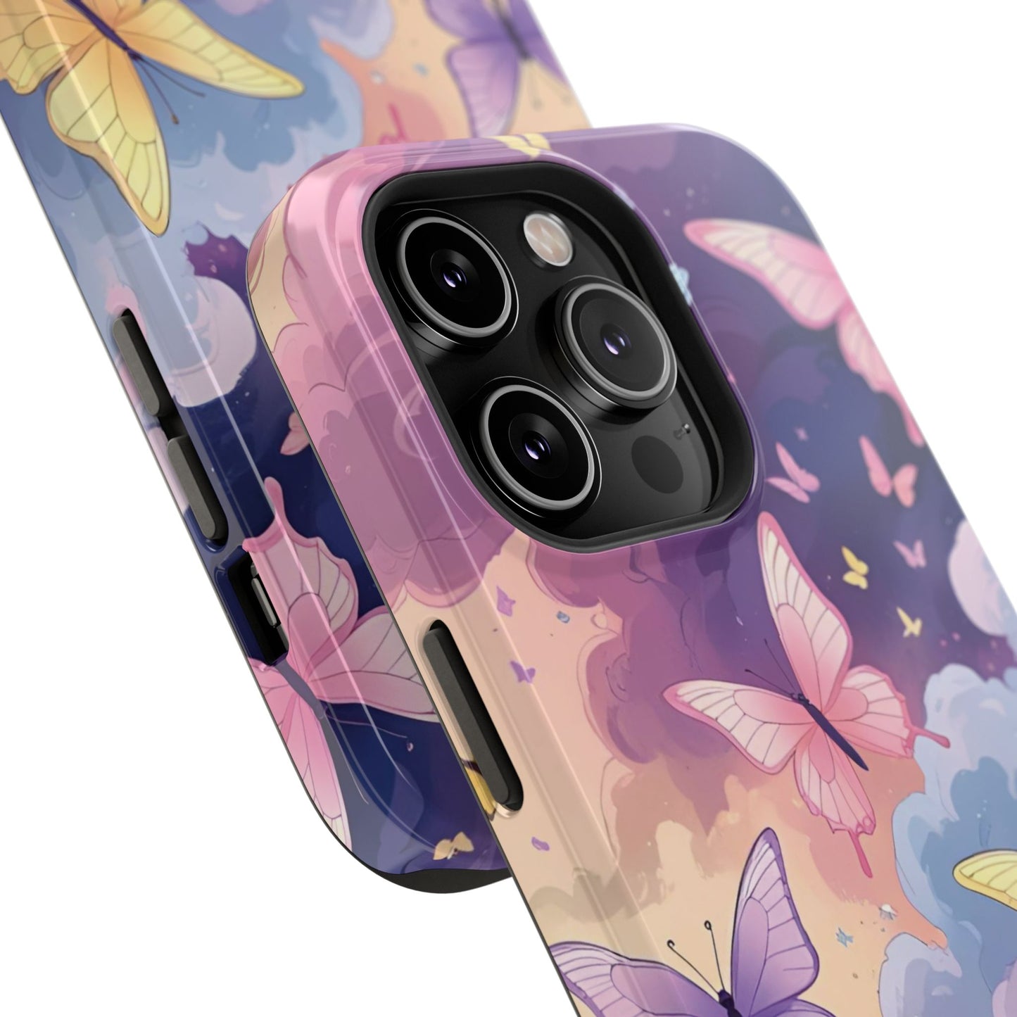 Whimsical Butterfly Phone Case – Nature-Inspired Protection in Vibrant Color