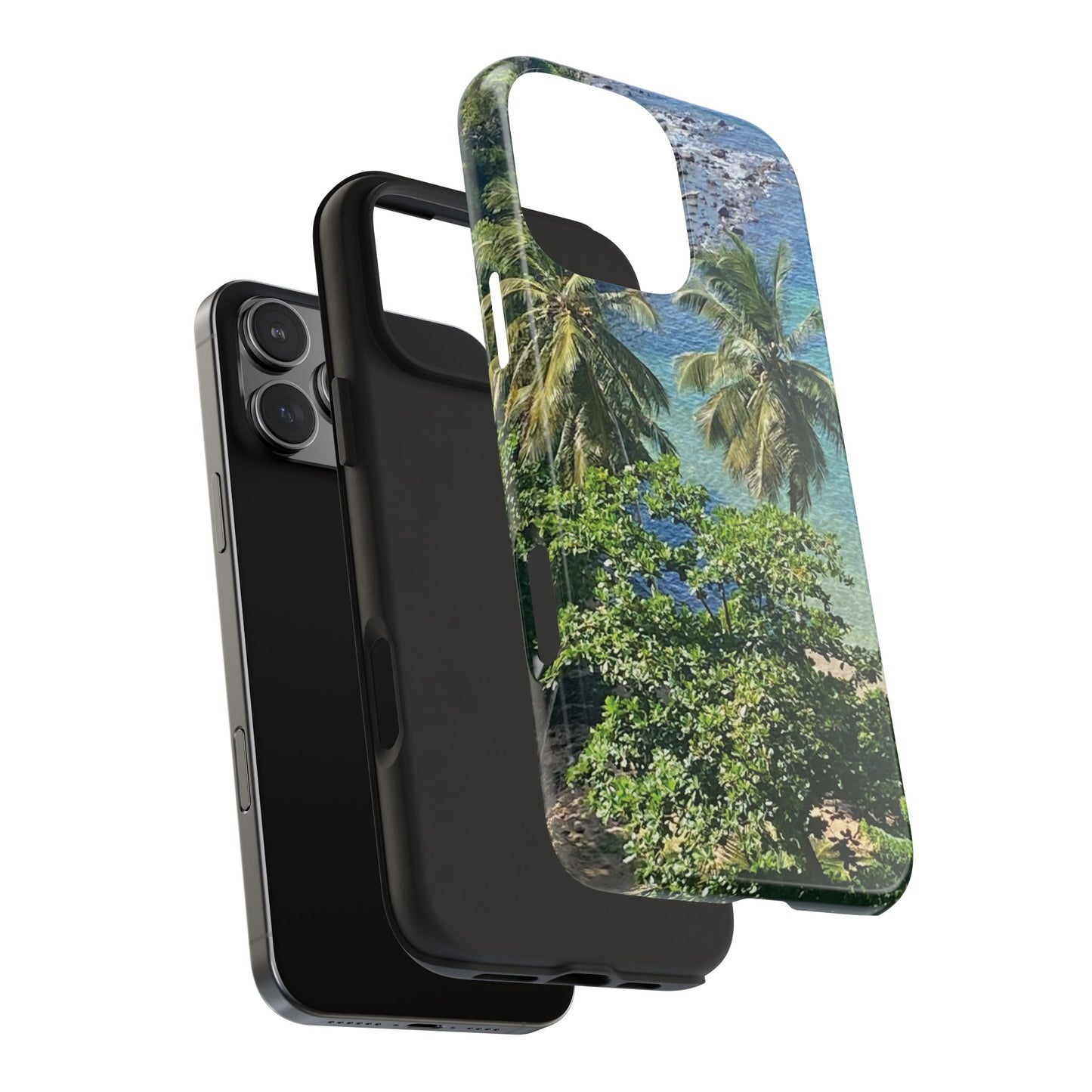 Tough Phone Case - Tropical Summer Vibes, Gift for Travelers and Nature Lovers