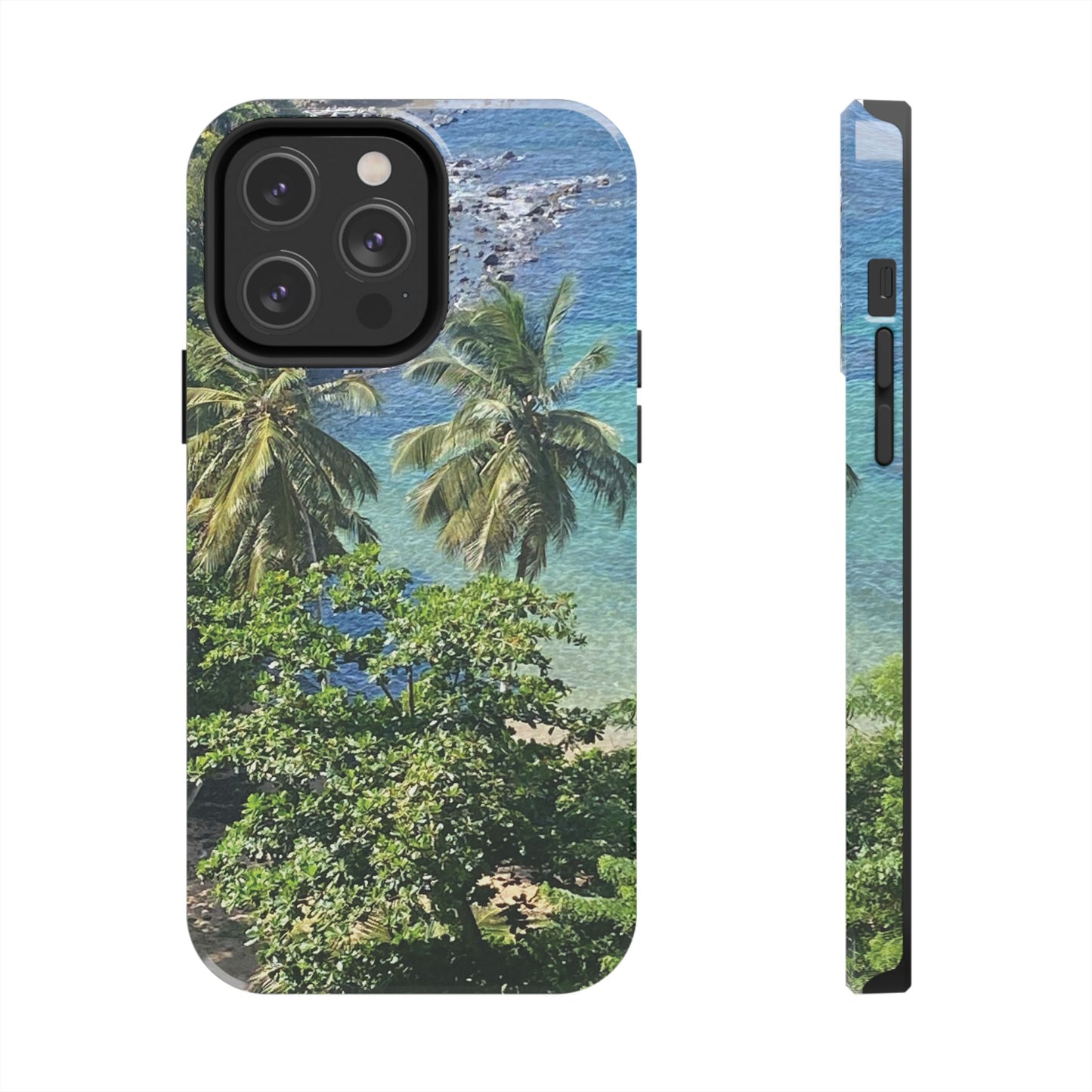 Tough Phone Case - Tropical Summer Vibes, Gift for Travelers and Nature Lovers