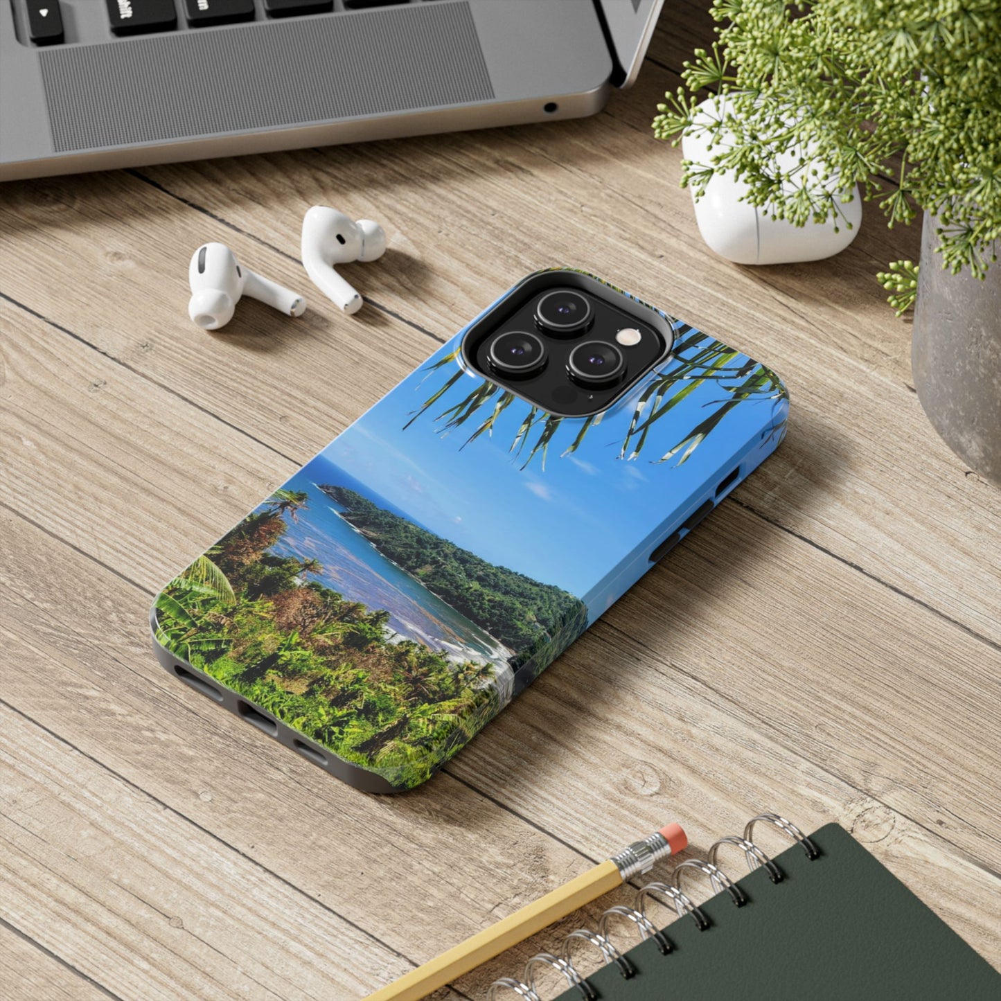 Nature-inspired tropical iphone and Samsung phone cases perfect for summer. Ideal for beach trips, vacations,
