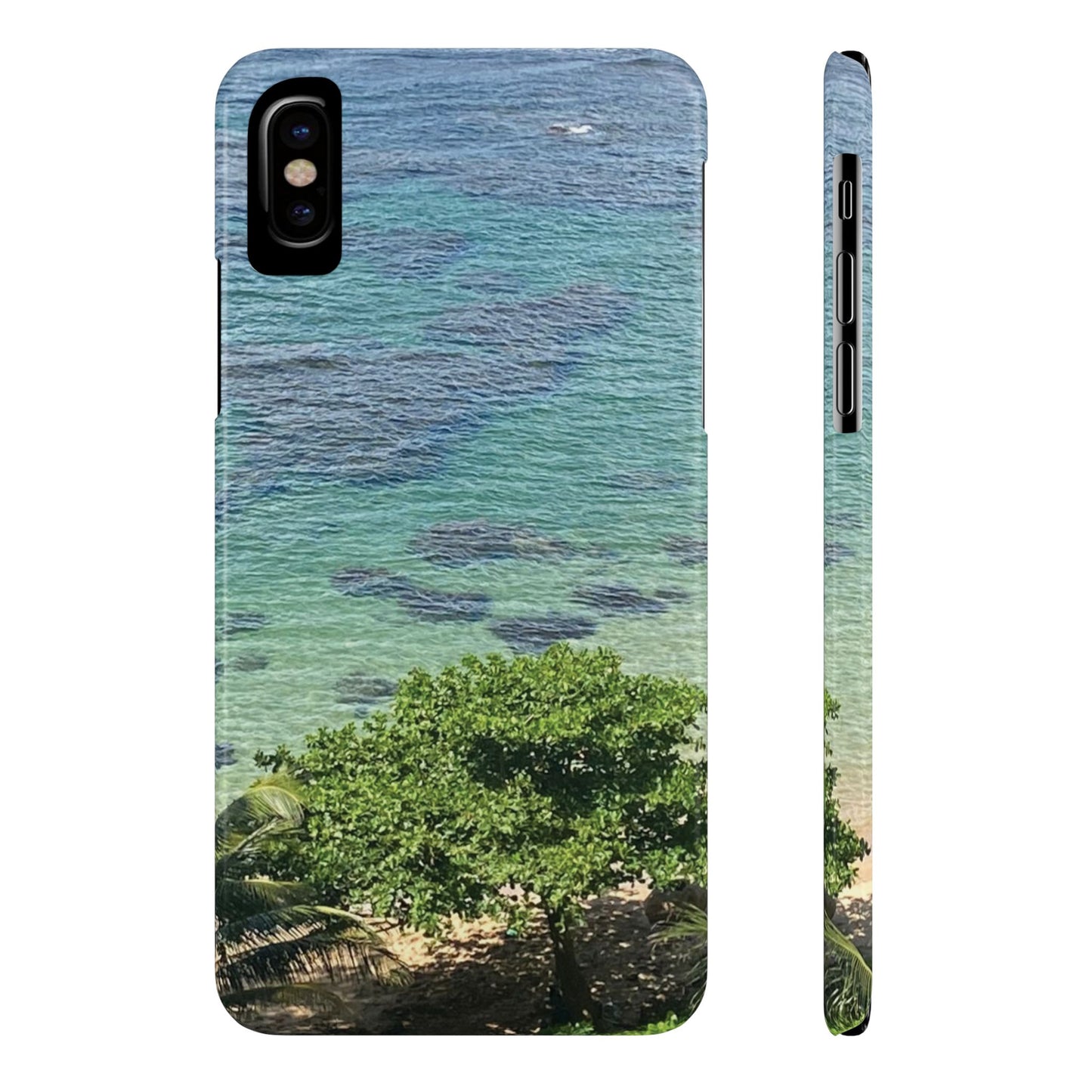 iPhone cases - Coastal Vibes Slim Phone Case