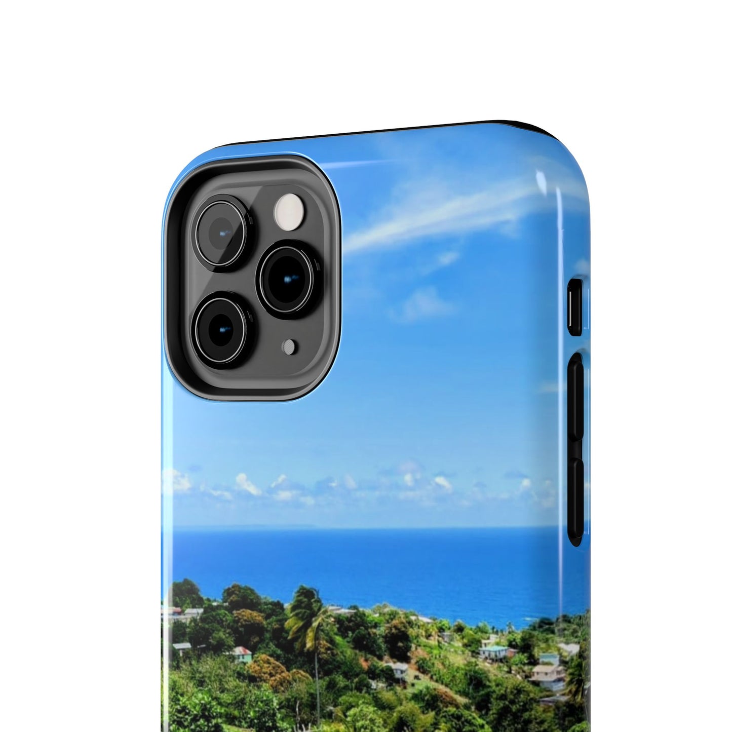 iPhone and Samsung phone Cases - Tropical Ocean View, Durable Cover for Beach Lovers