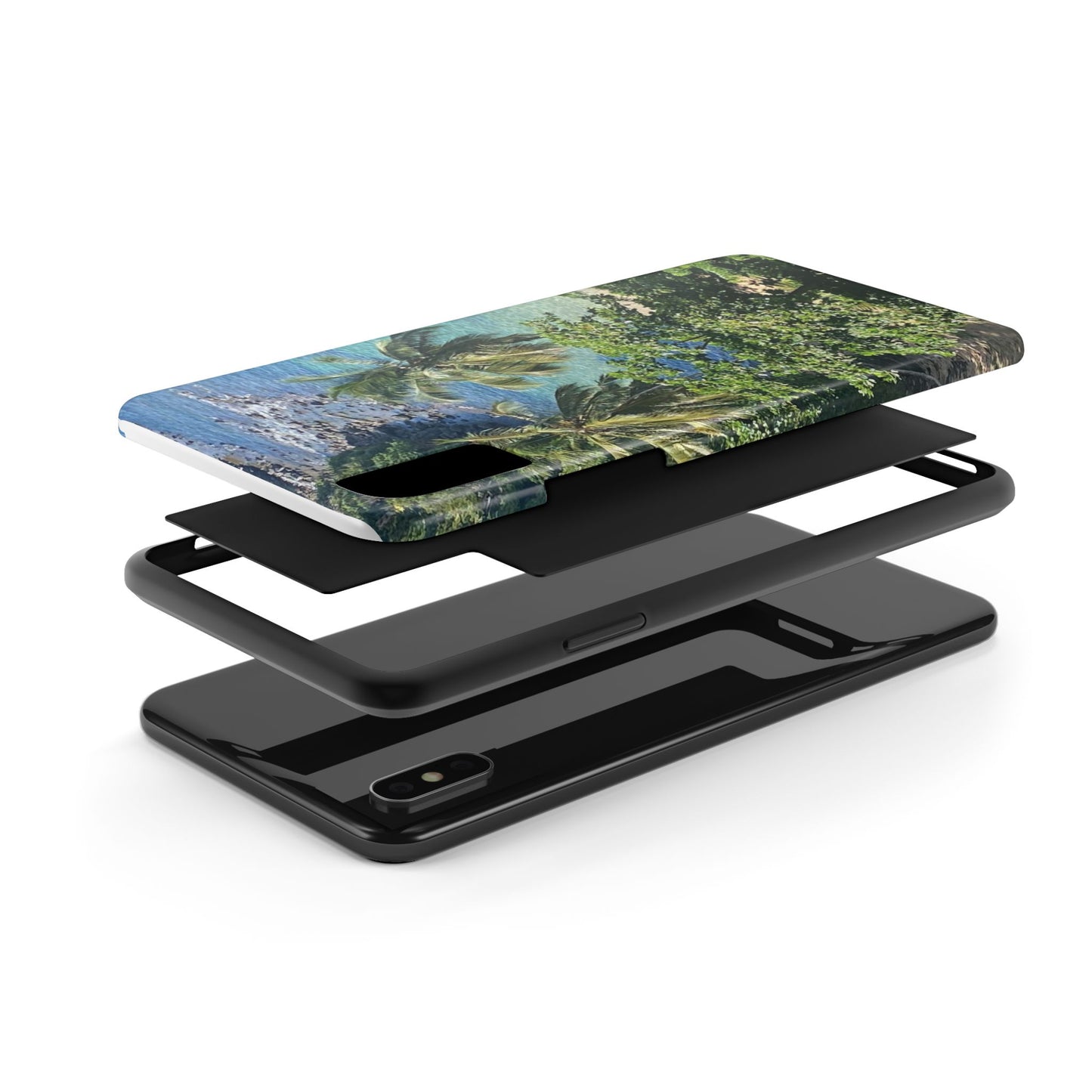 Tough Phone Case - Tropical Summer Vibes, Gift for Travelers and Nature Lovers