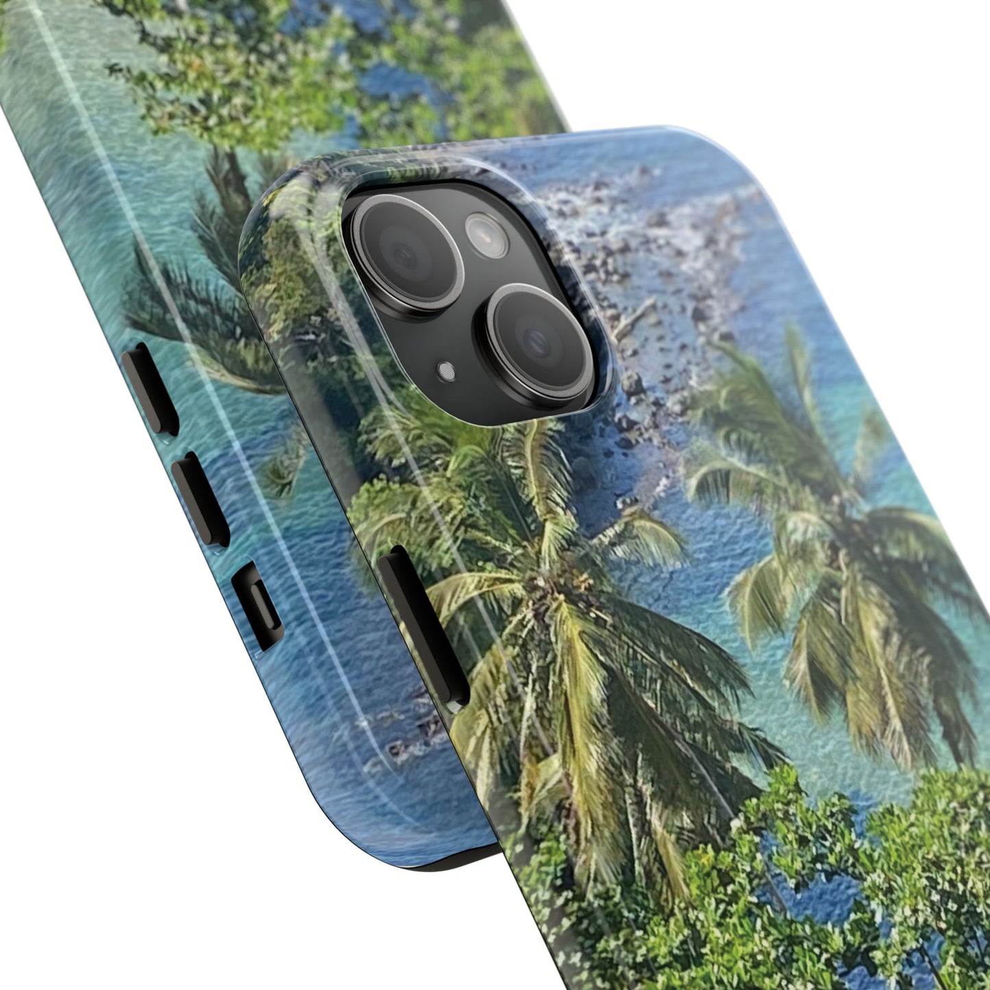 Tough Phone Case - Tropical Summer Vibes, Gift for Travelers and Nature Lovers