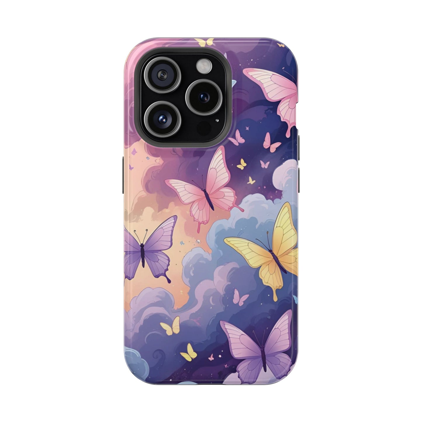 Whimsical Butterfly Phone Case – Nature-Inspired Protection in Vibrant Color