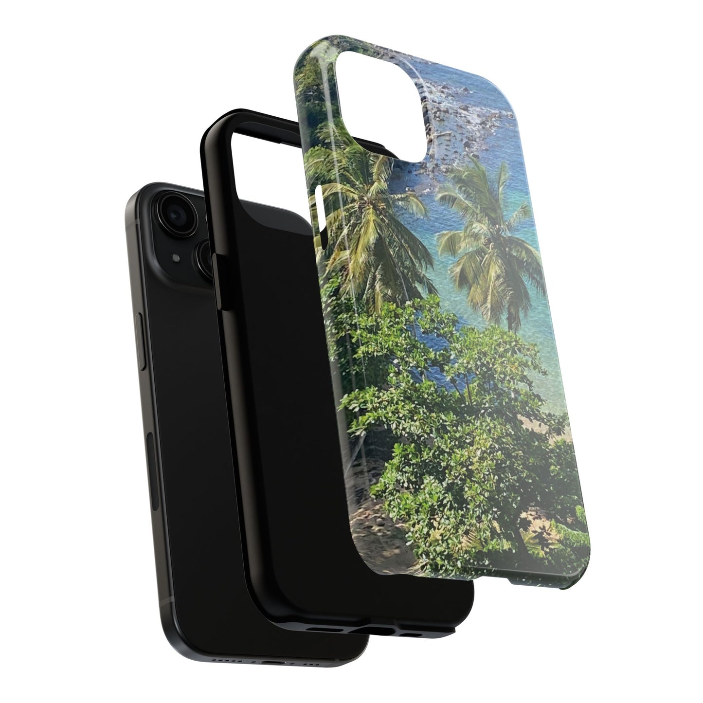Tough Phone Case - Tropical Summer Vibes, Gift for Travelers and Nature Lovers
