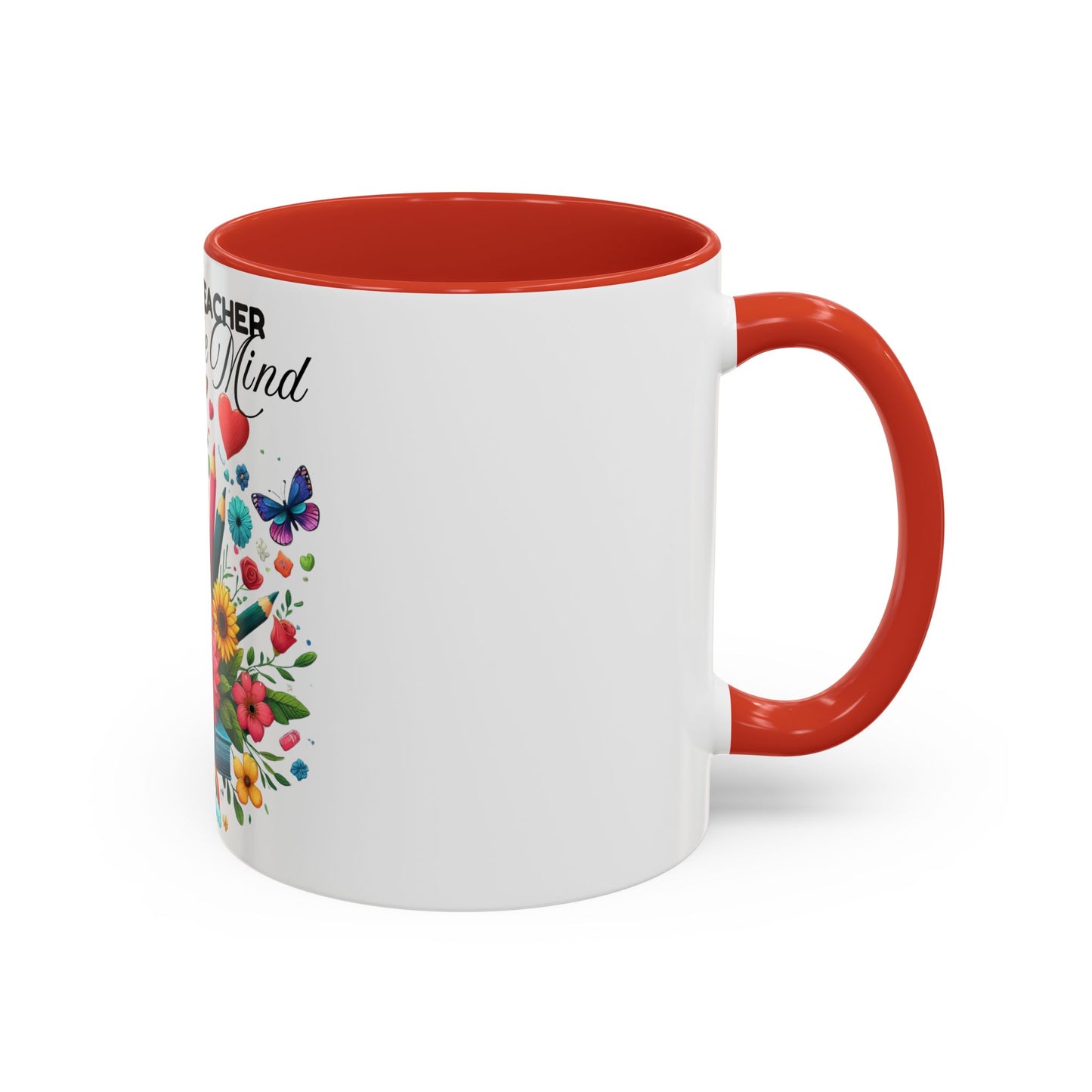 A Great Teacher Feeds The Mind Coffee/Tea Mug, teacher appreciation, Educator's gift