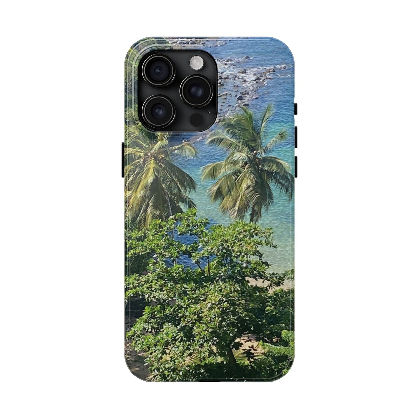 Tough Phone Case - Tropical Summer Vibes, Gift for Travelers and Nature Lovers