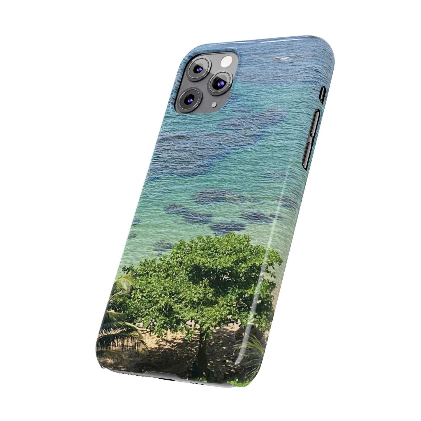 iPhone cases - Coastal Vibes Slim Phone Case