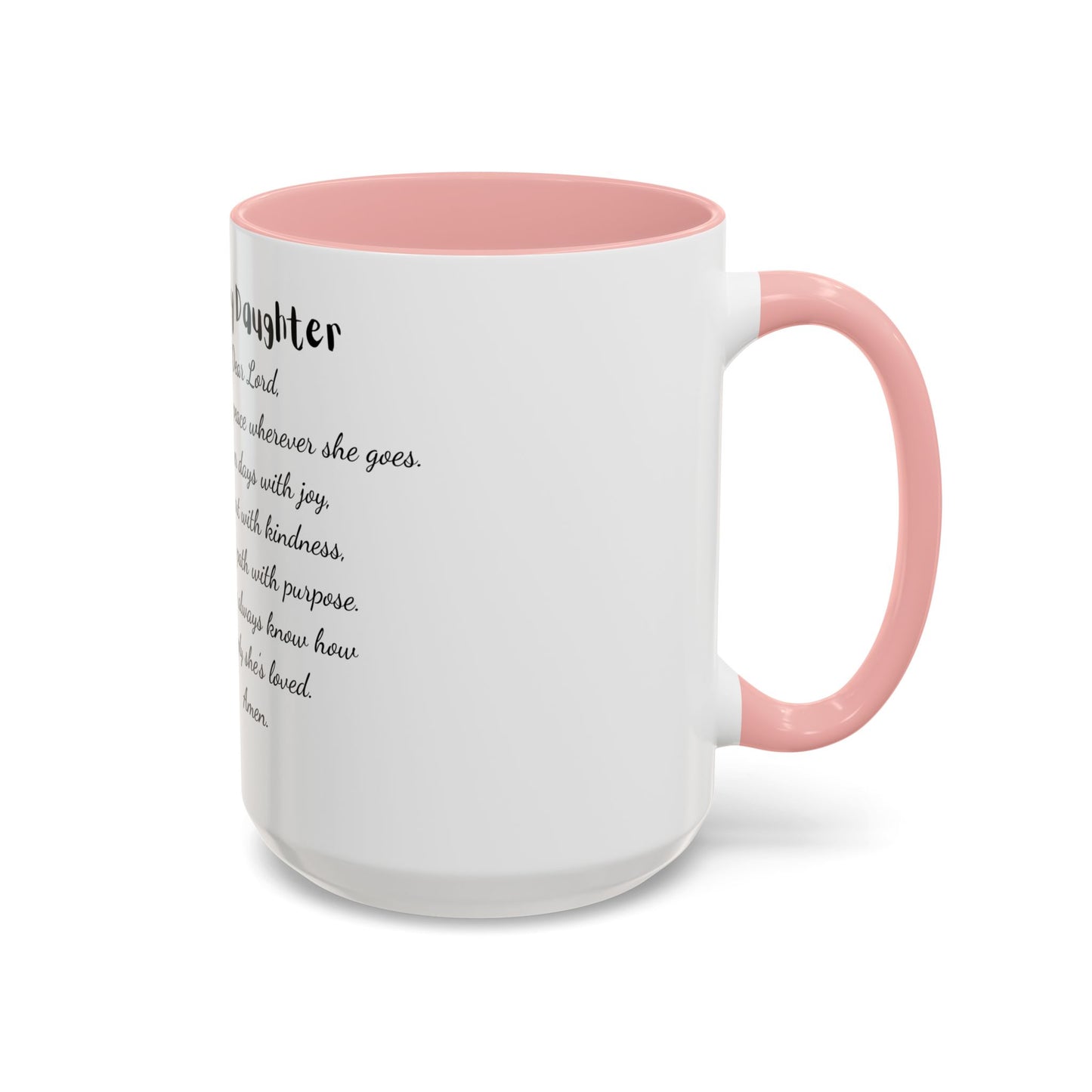 My Daughter African/American/Caribbean Prayer Coffee Mug, Mother's Day, Birthday or any occasion - 11 & 15oz