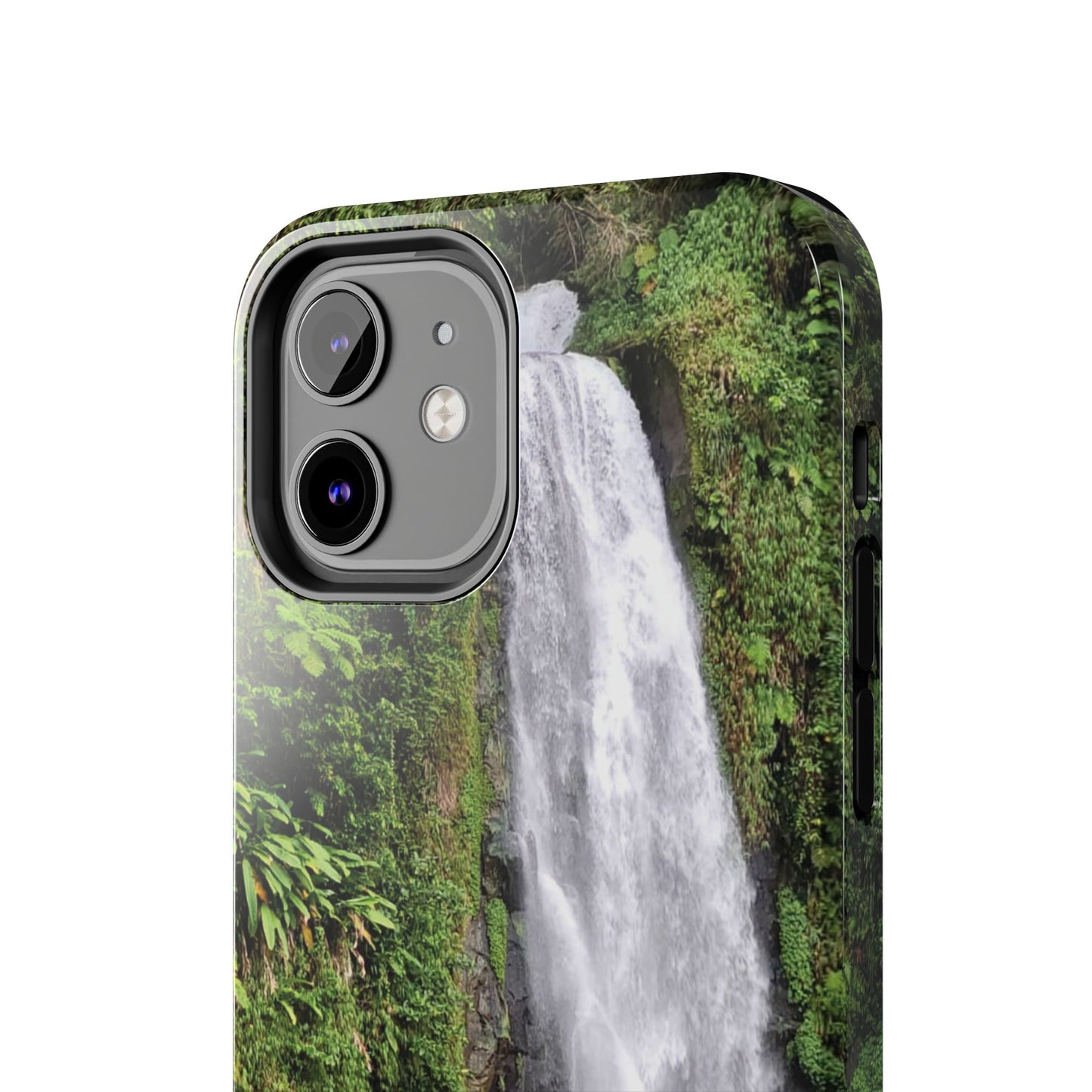 Nature Island Trafalgar Waterfall inspired Tough IPhone and Samsung phone Cases - Durable Protection for Outdoor Adventure
