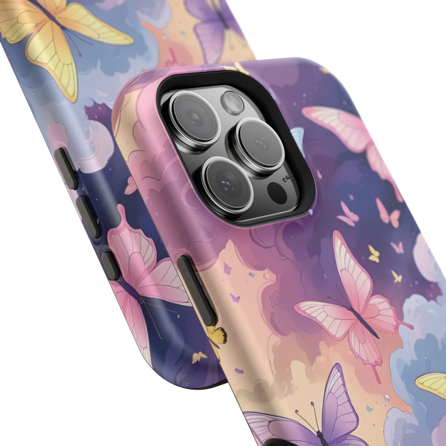 Whimsical Butterfly Phone Case – Nature-Inspired Protection in Vibrant Color