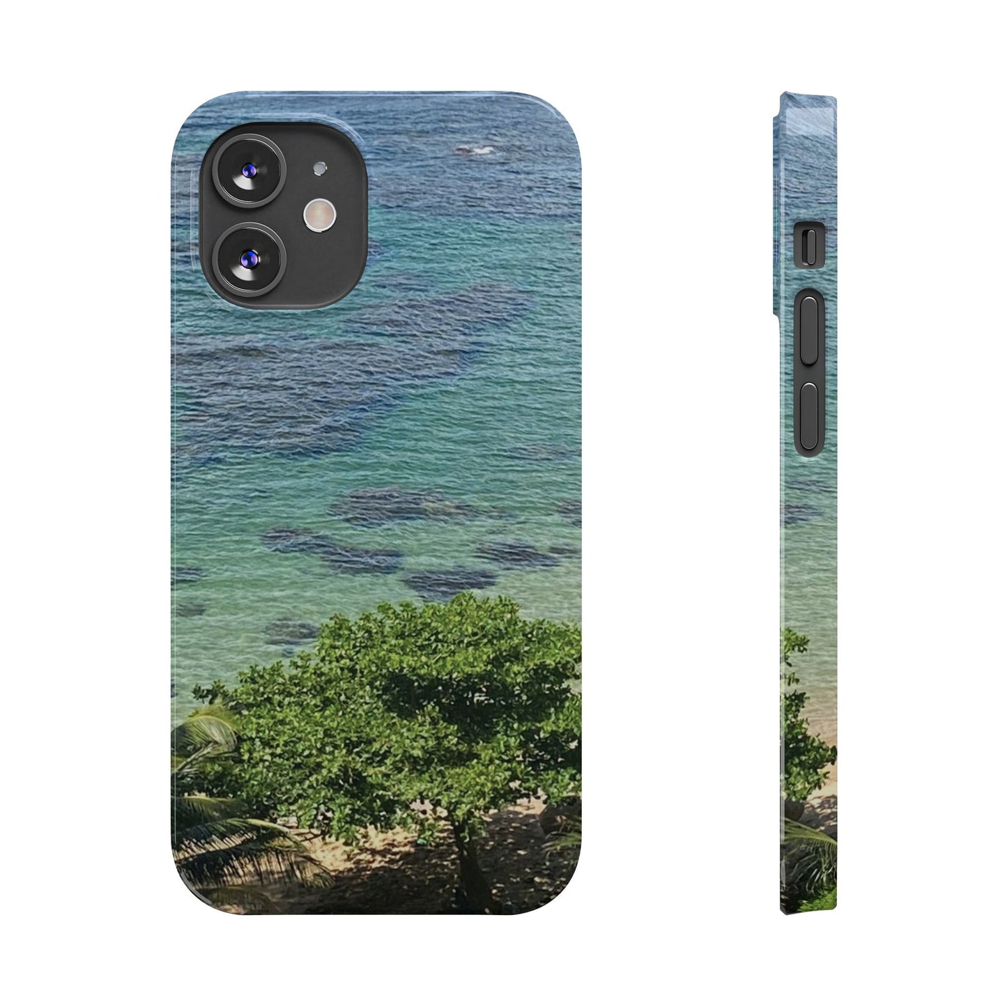 iPhone cases - Coastal Vibes Slim Phone Case
