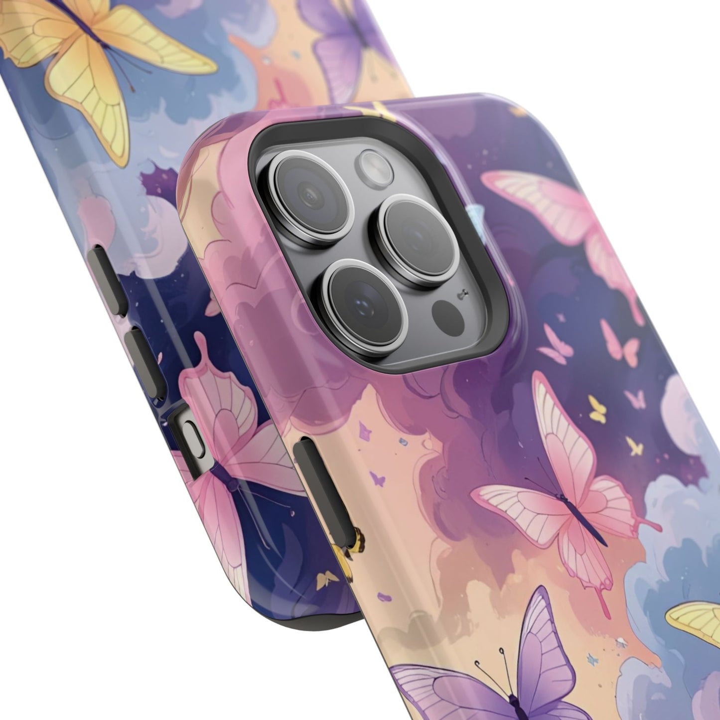 Whimsical Butterfly Phone Case – Nature-Inspired Protection in Vibrant Color