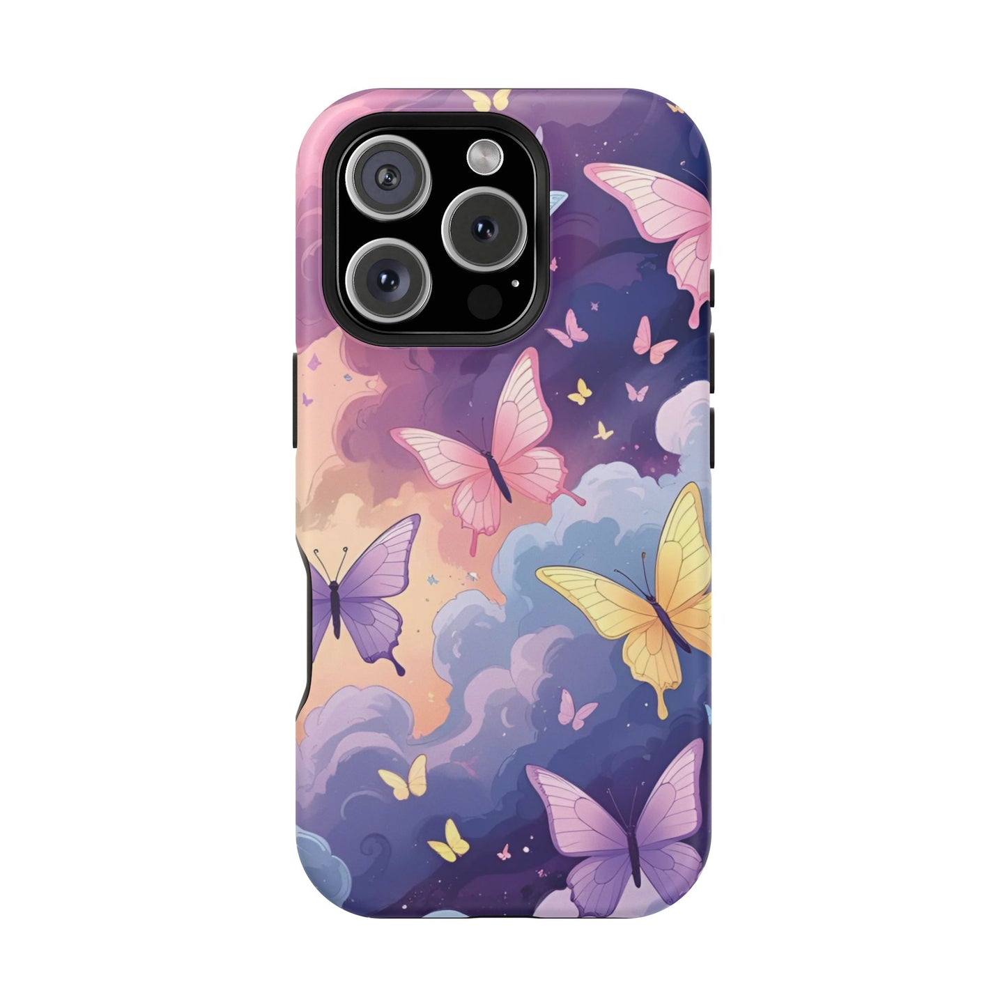 Whimsical Butterfly Phone Case – Nature-Inspired Protection in Vibrant Color
