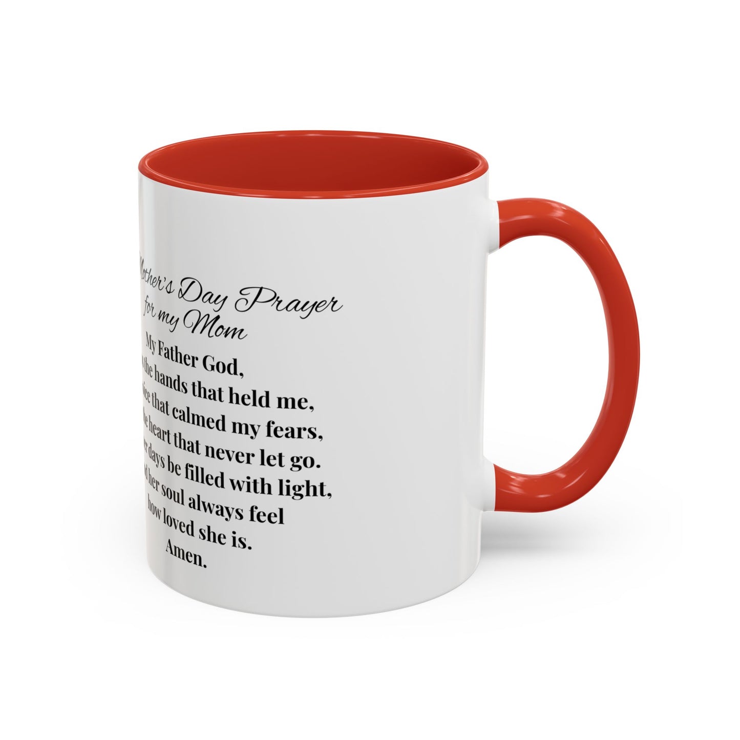 Mom Mother's Day Prayer Mug- African/American/Caribbean Mother's Day Prayer Coffee Mug, Inspirational