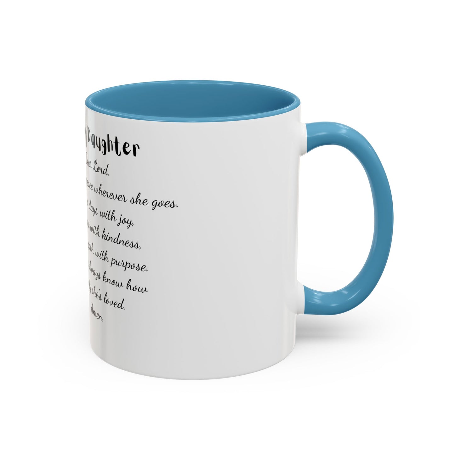 My Daughter African/American/Caribbean Prayer Coffee Mug, Mother's Day, Birthday or any occasion - 11 & 15oz