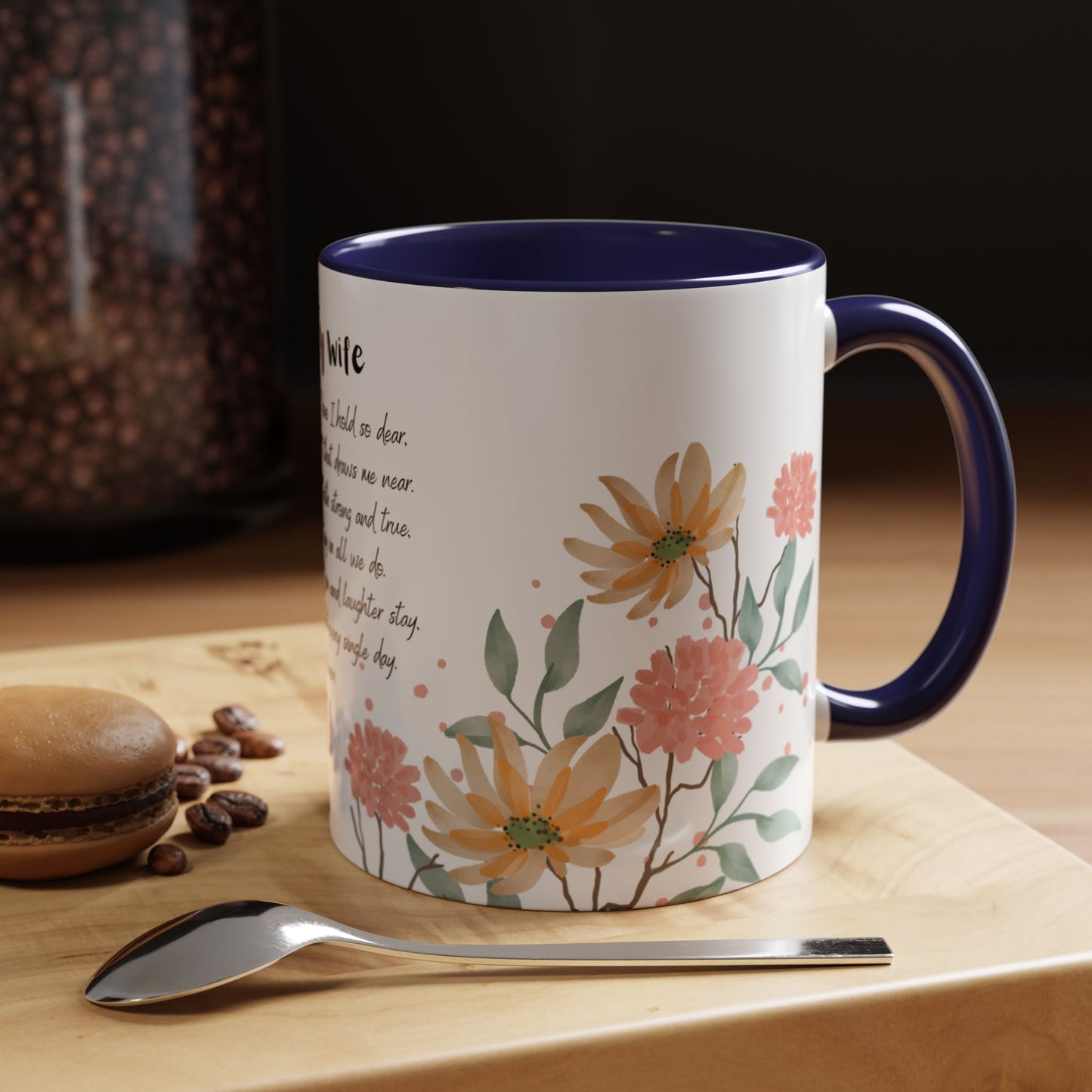 Wife - Love Prayer Coffee Mug, Mother's Day, birthdays, any occasion – 11 oz & 15 oz