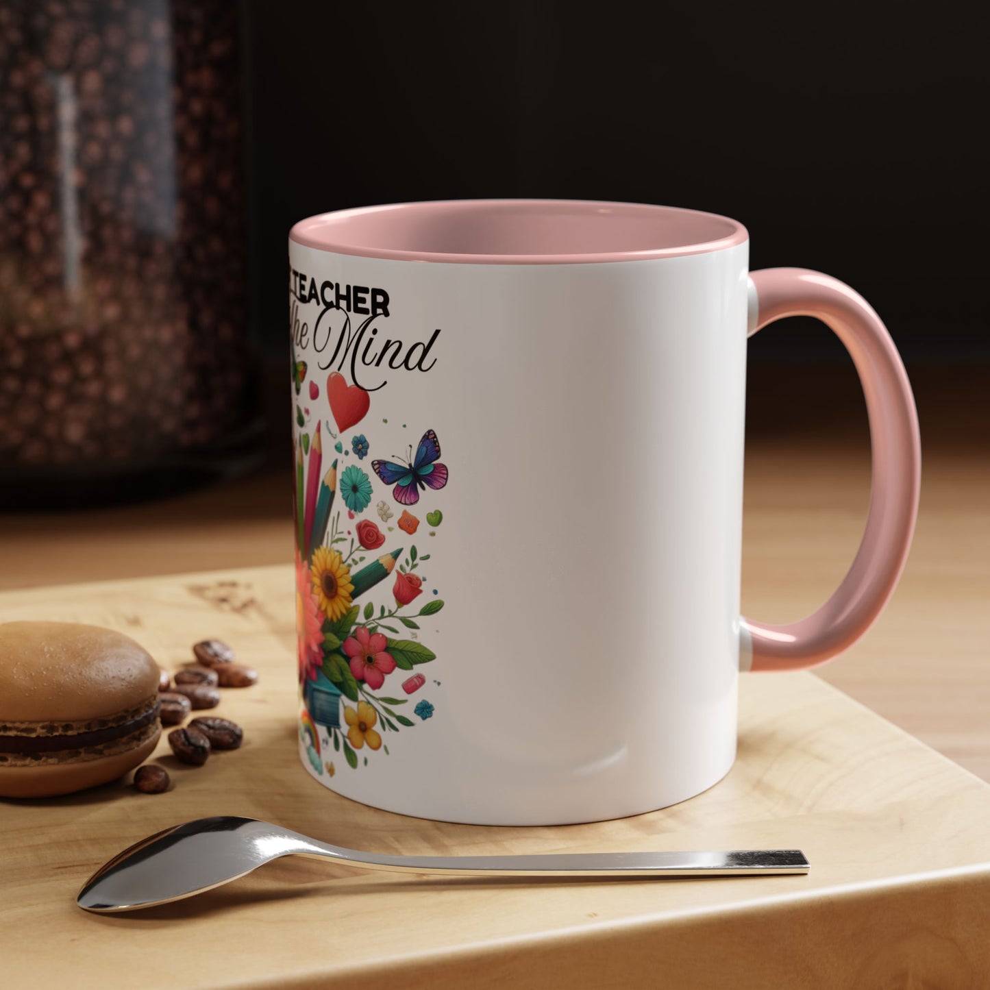 A Great Teacher Feeds The Mind Coffee/Tea Mug, teacher appreciation, Educator's gift
