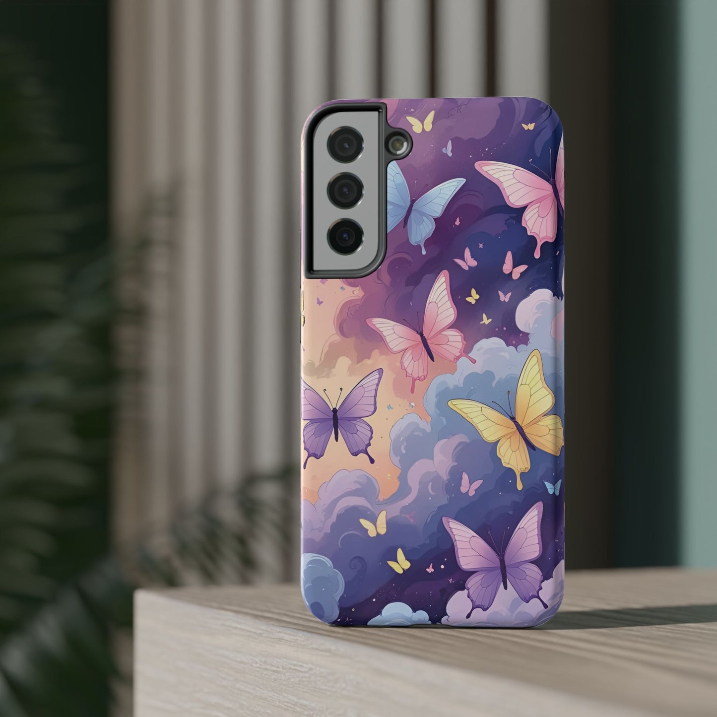 Whimsical Butterfly Phone Case – Nature-Inspired Protection in Vibrant Color
