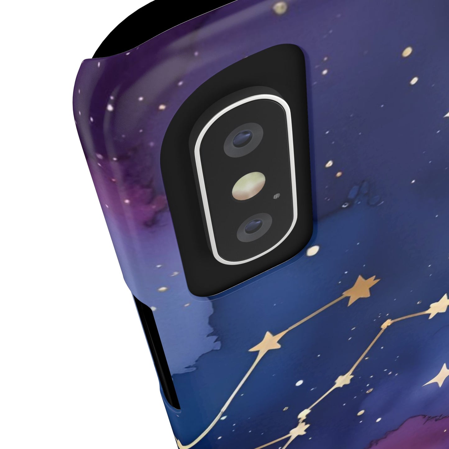Galaxy Slim Phone Case - Cosmic Constellation Design for Stargazers and Astrology Lovers