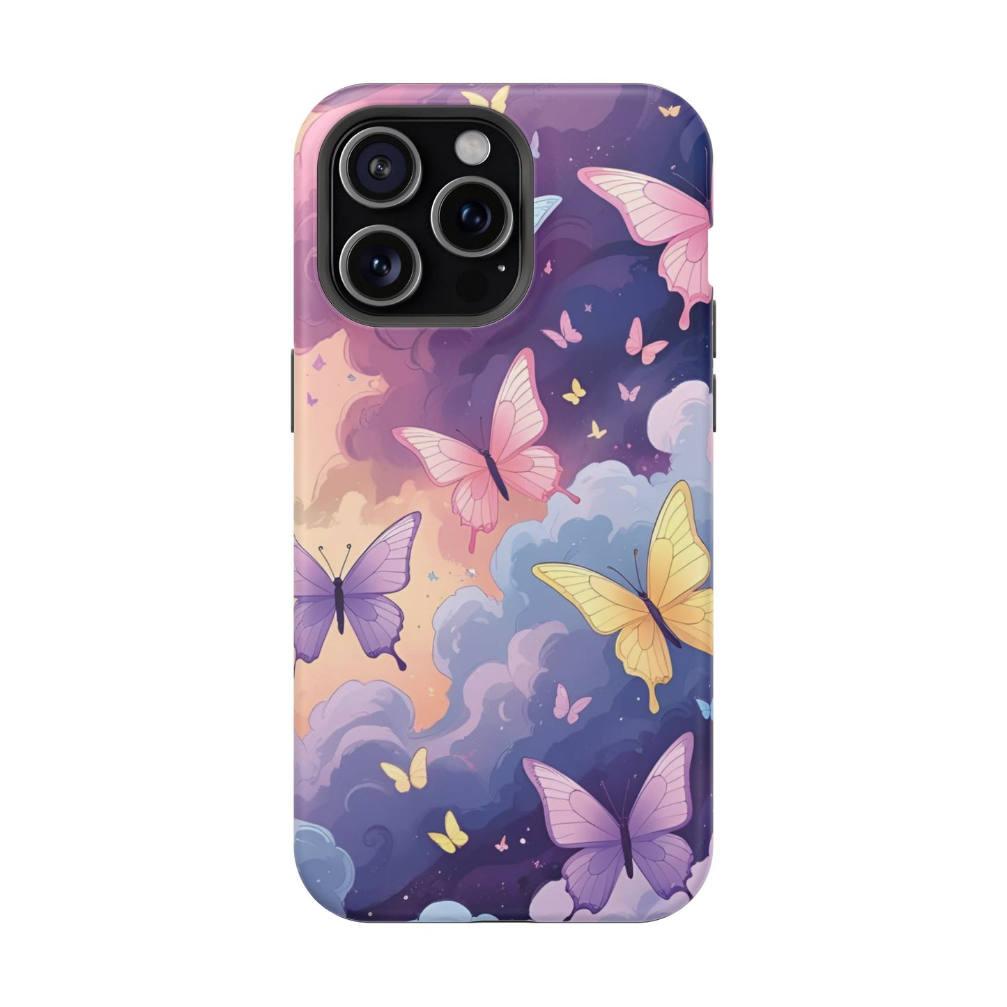 Whimsical Butterfly Phone Case – Nature-Inspired Protection in Vibrant Color