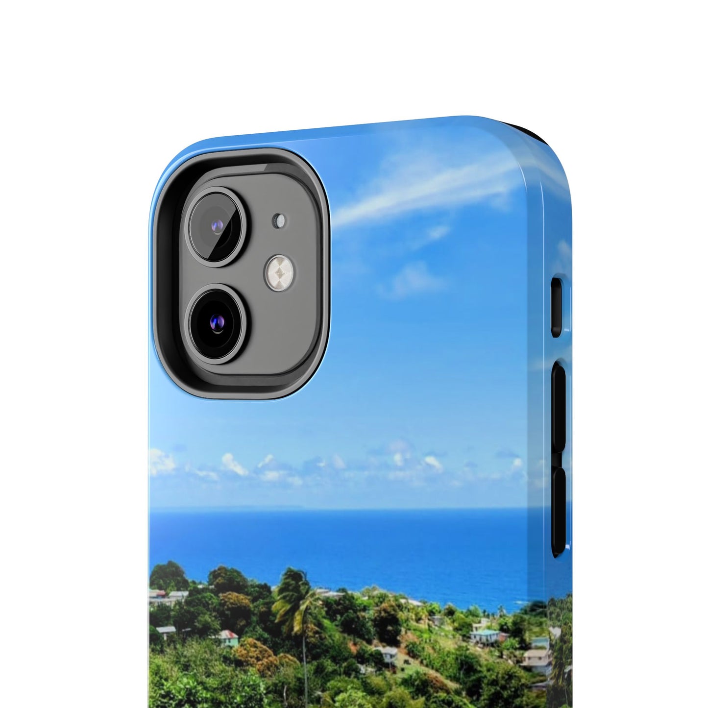 iPhone and Samsung phone Cases - Tropical Ocean View, Durable Cover for Beach Lovers