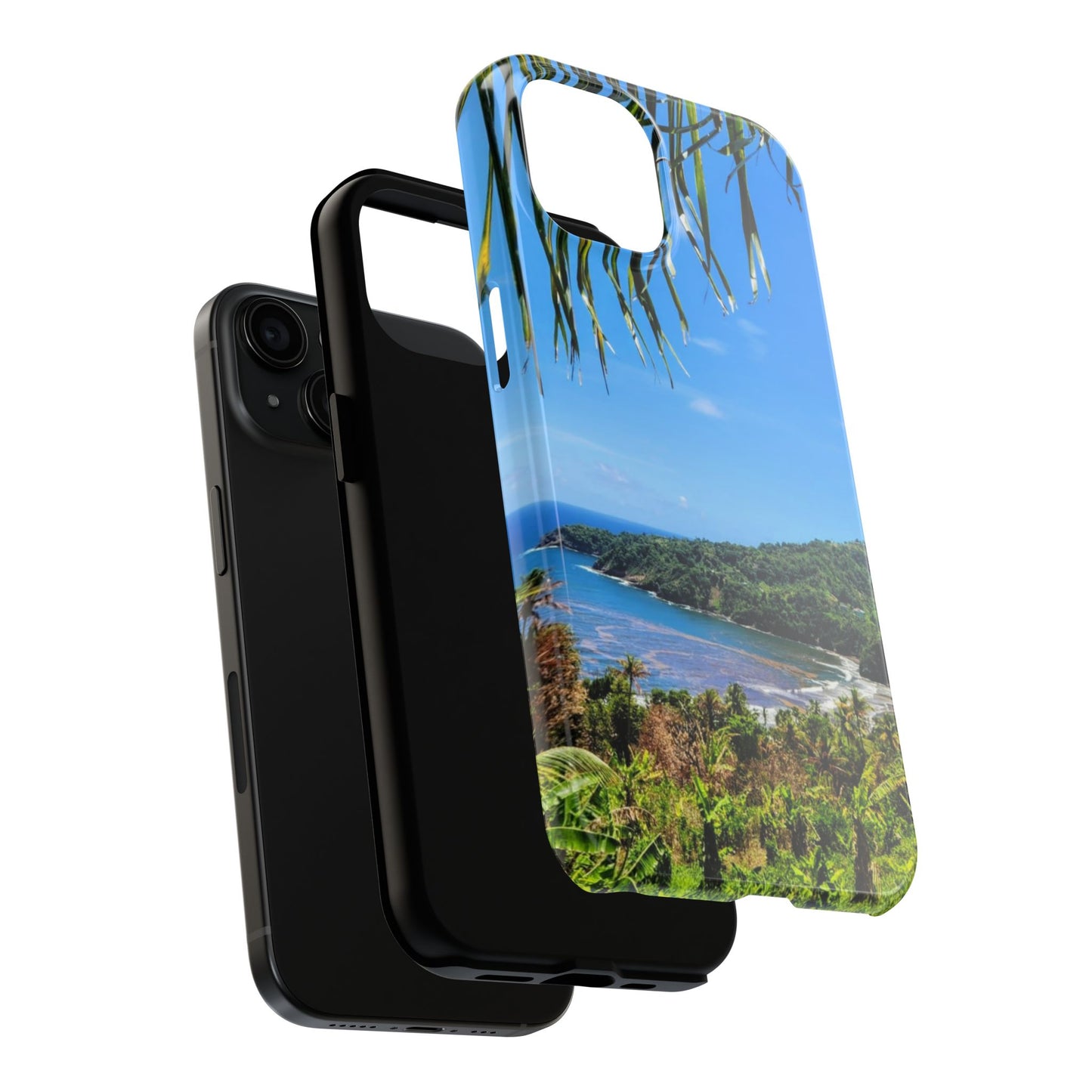Nature-inspired tropical iphone and Samsung phone cases perfect for summer. Ideal for beach trips, vacations,