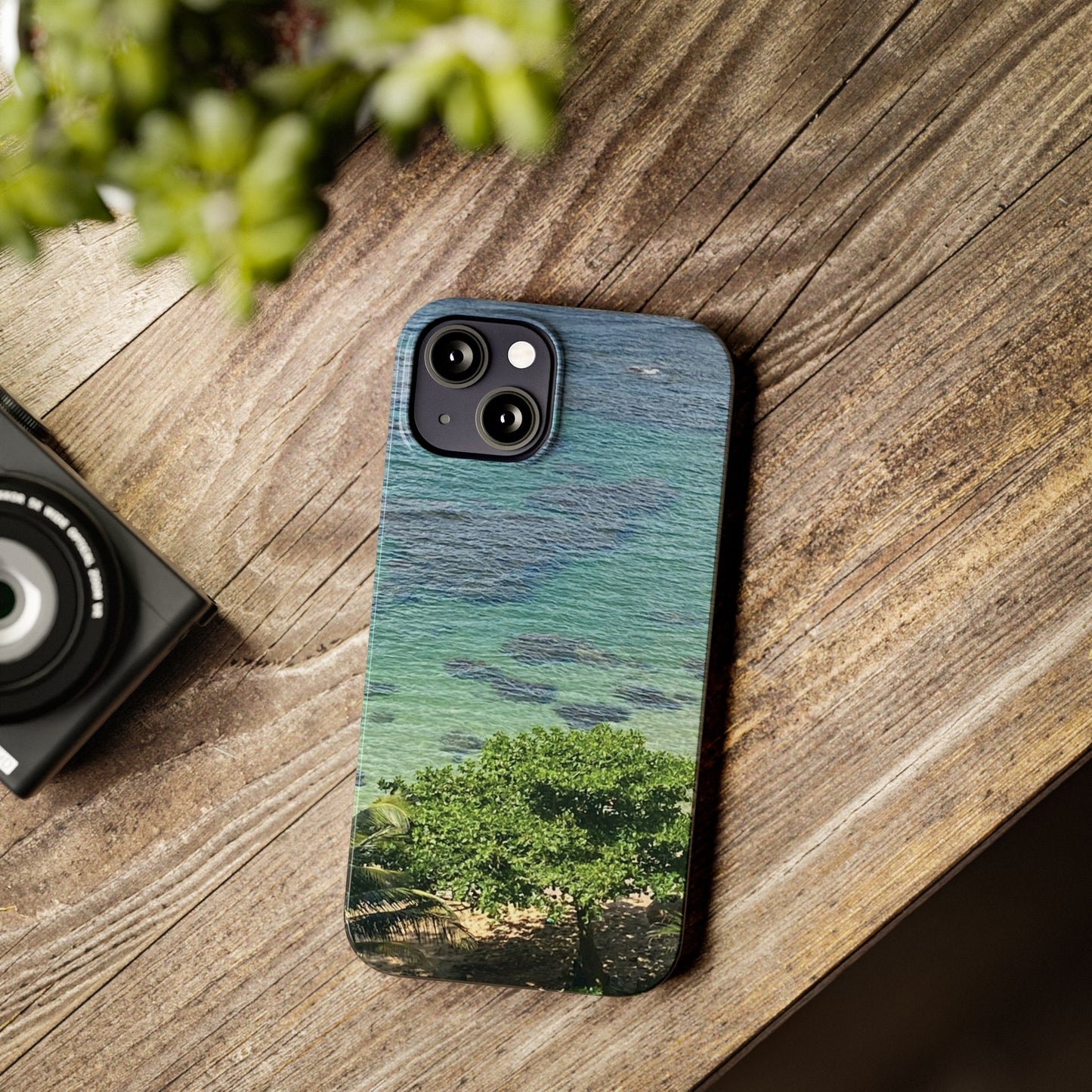 iPhone cases - Coastal Vibes Slim Phone Case