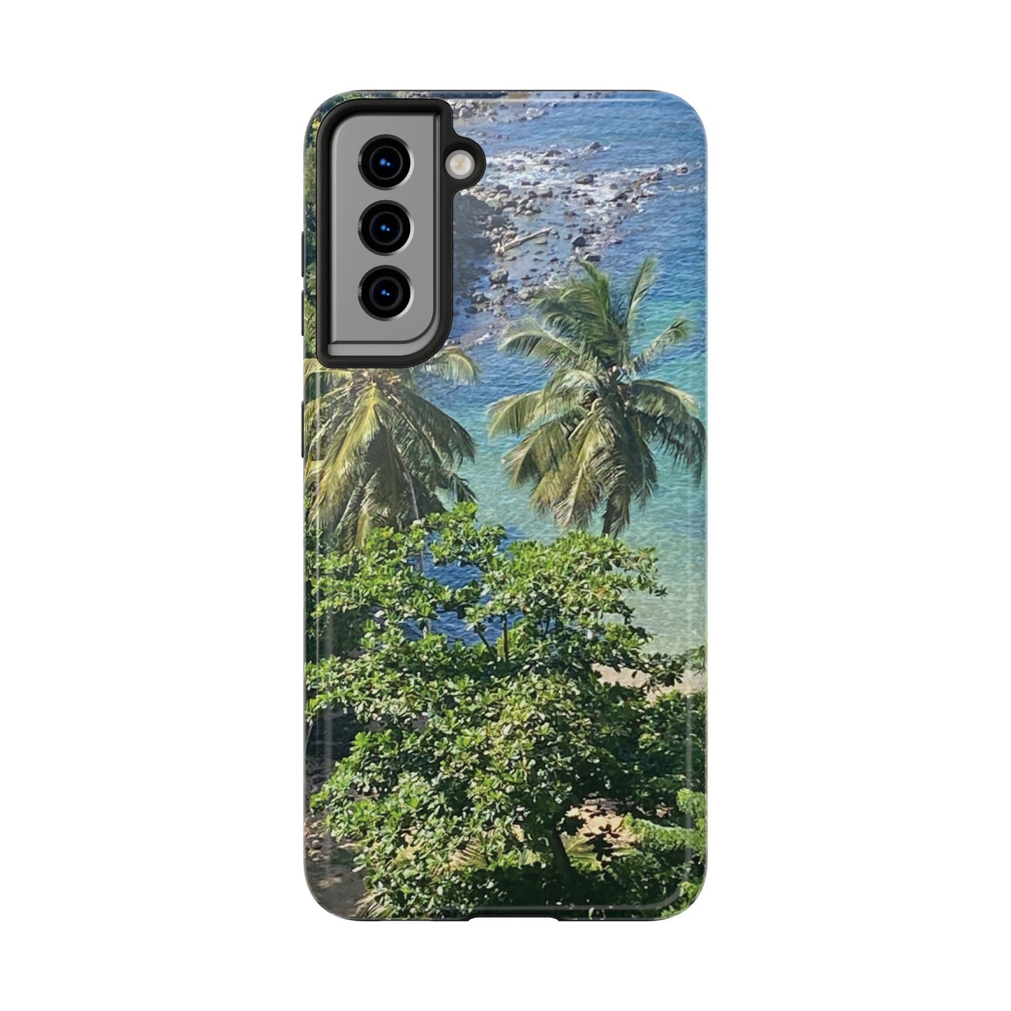 Tough Phone Case - Tropical Summer Vibes, Gift for Travelers and Nature Lovers