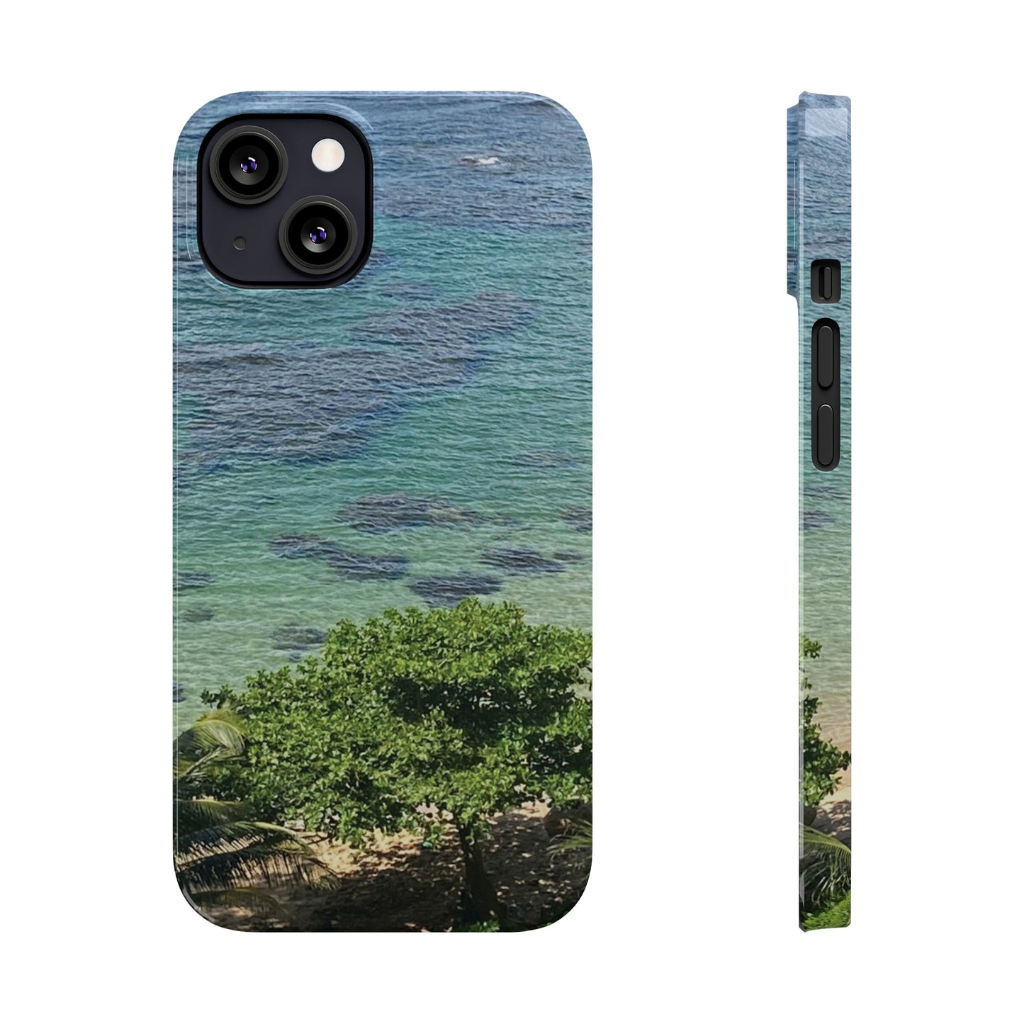 iPhone cases - Coastal Vibes Slim Phone Case