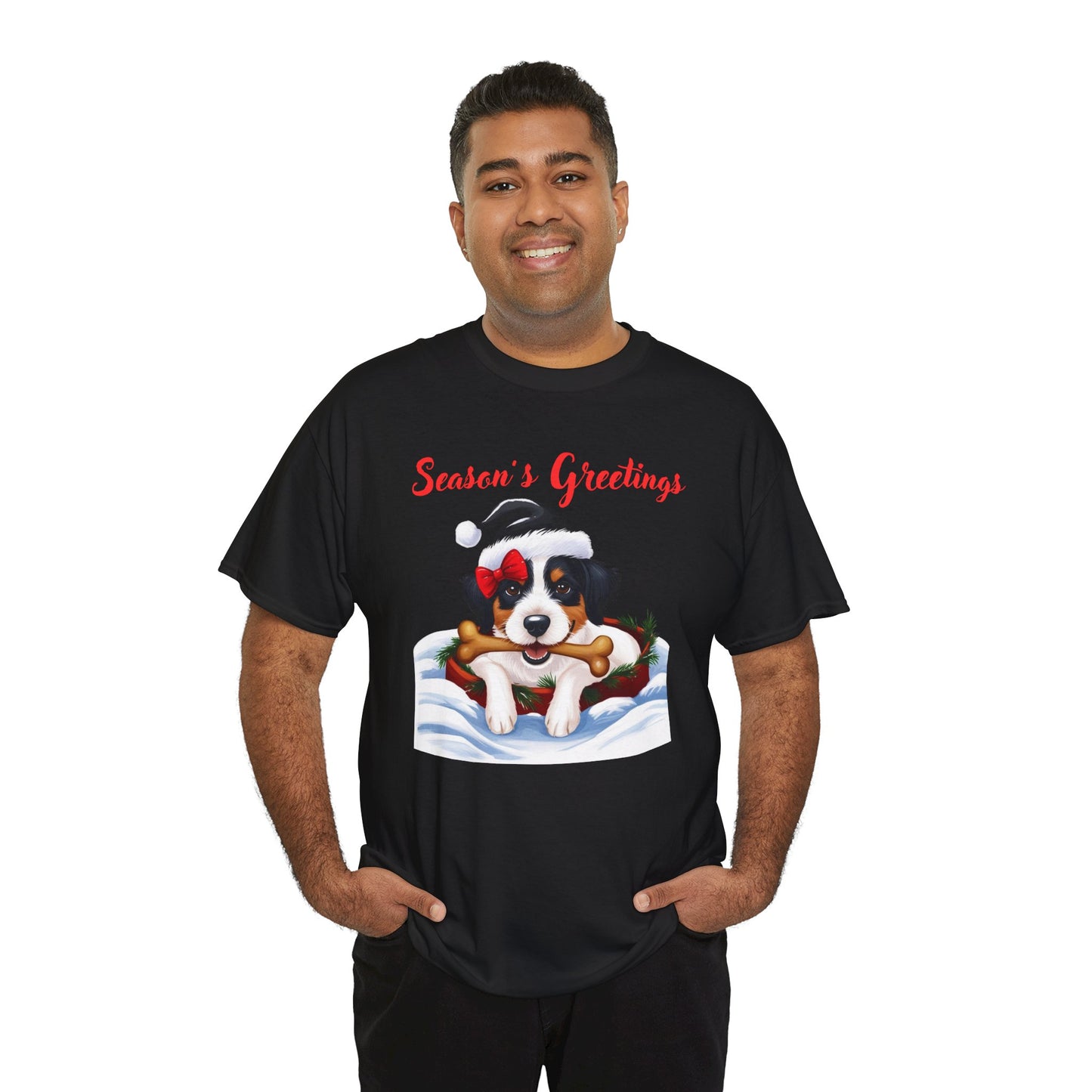 Cute Puppy Holiday T-shirt