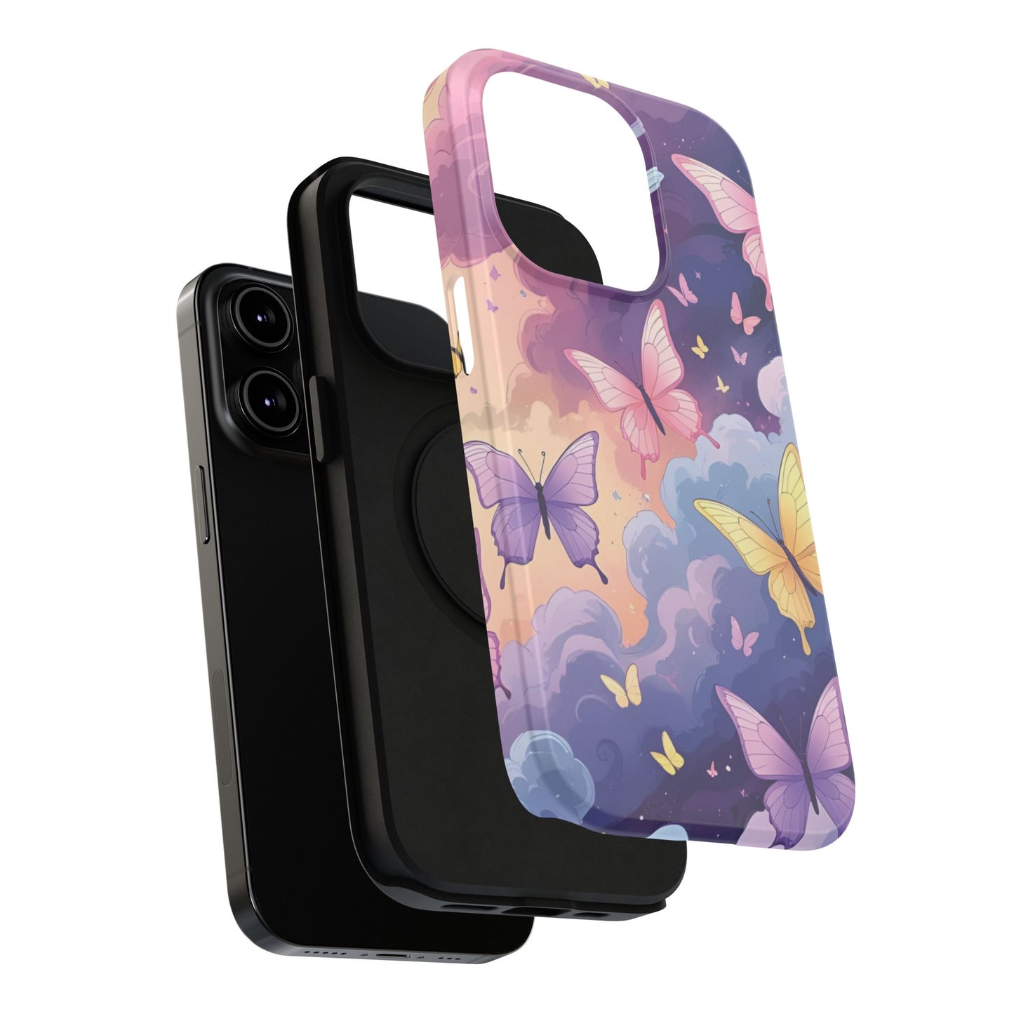 Whimsical Butterfly Phone Case – Nature-Inspired Protection in Vibrant Color
