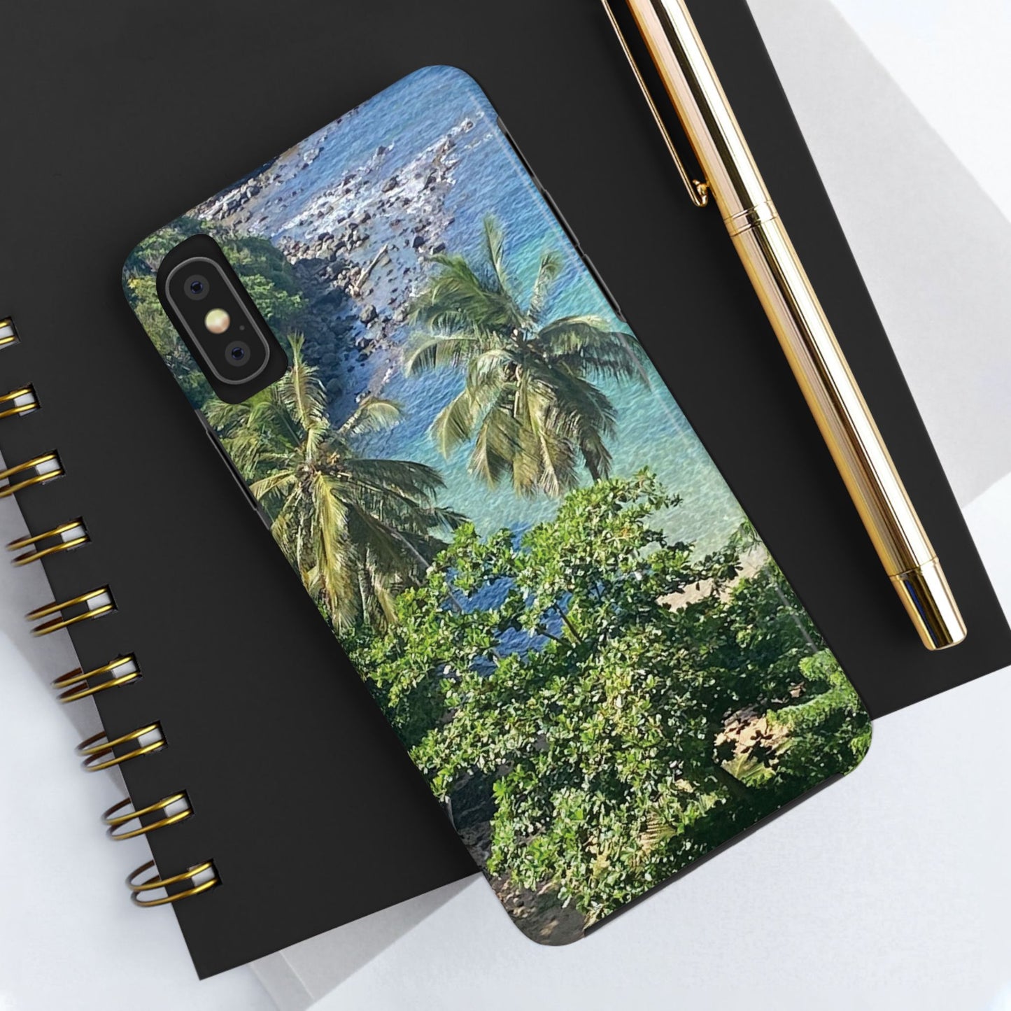 Tough Phone Case - Tropical Summer Vibes, Gift for Travelers and Nature Lovers