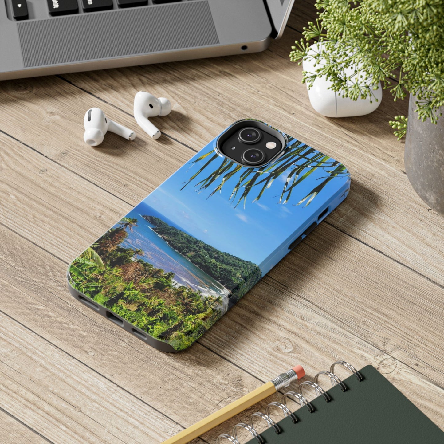 Nature-inspired tropical iphone and Samsung phone cases perfect for summer. Ideal for beach trips, vacations,