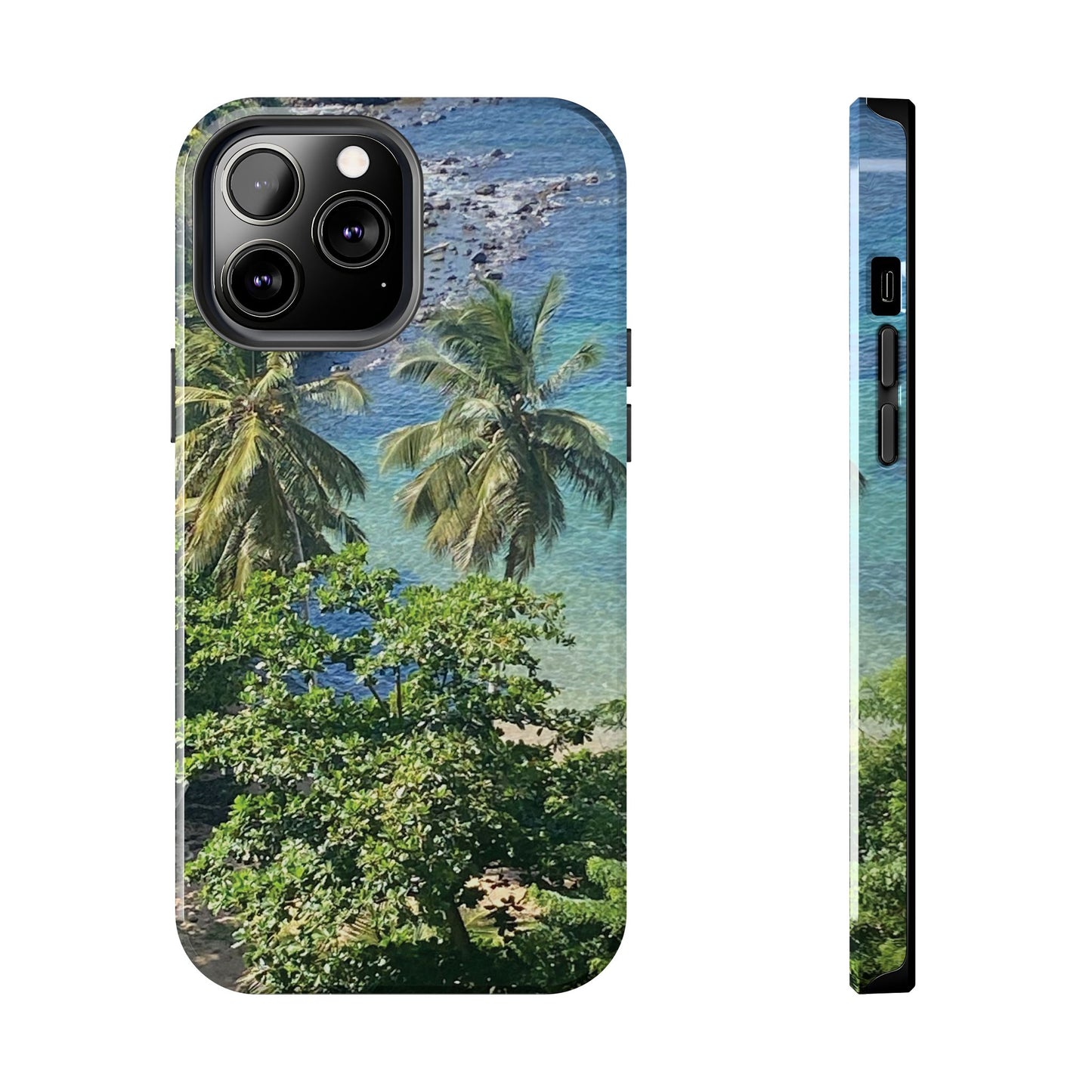 Tough Phone Case - Tropical Summer Vibes, Gift for Travelers and Nature Lovers