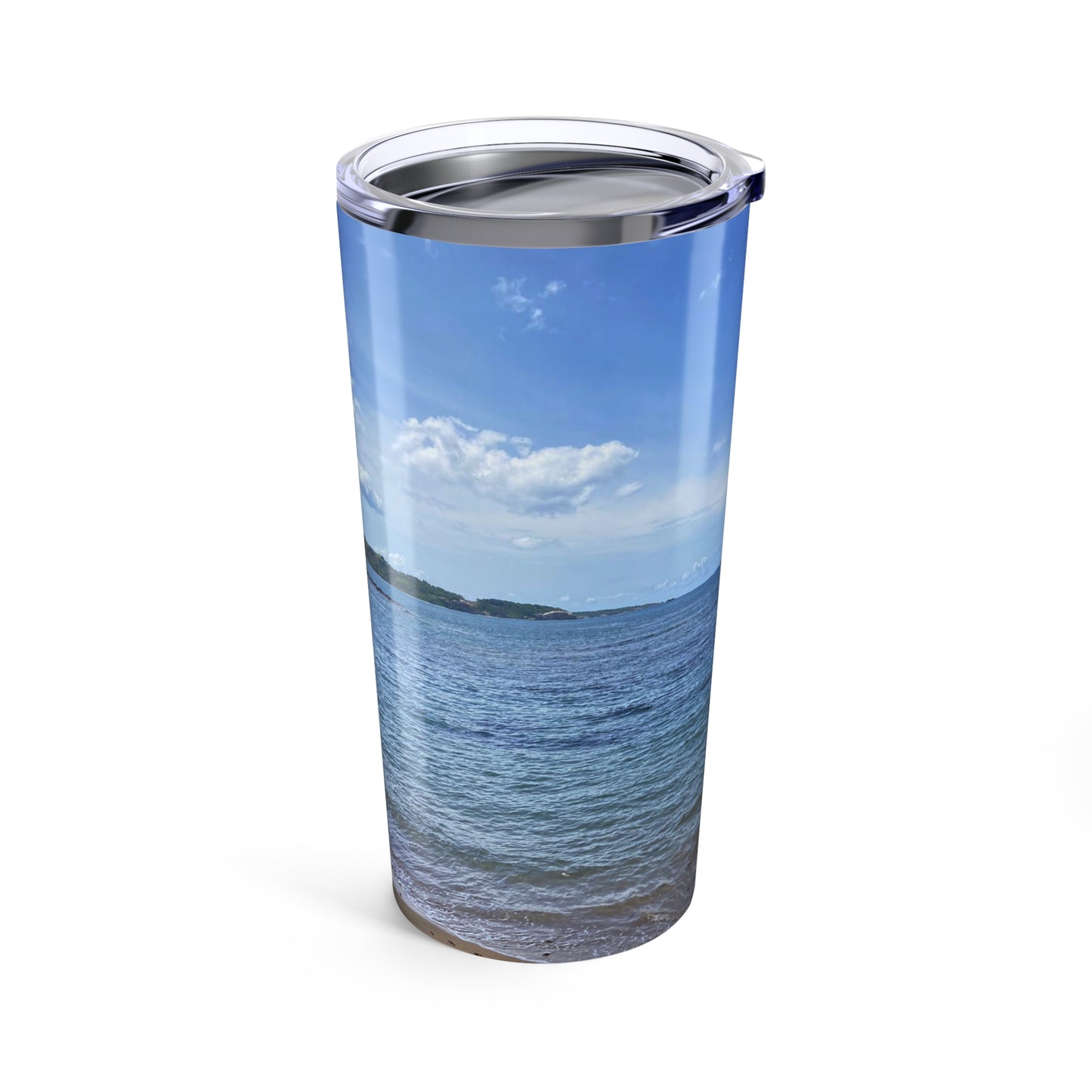 Scenic Nature Tumbler 20oz - Beach Lover Gift, Travel Mug, Reusable Cup, Summer Vibes