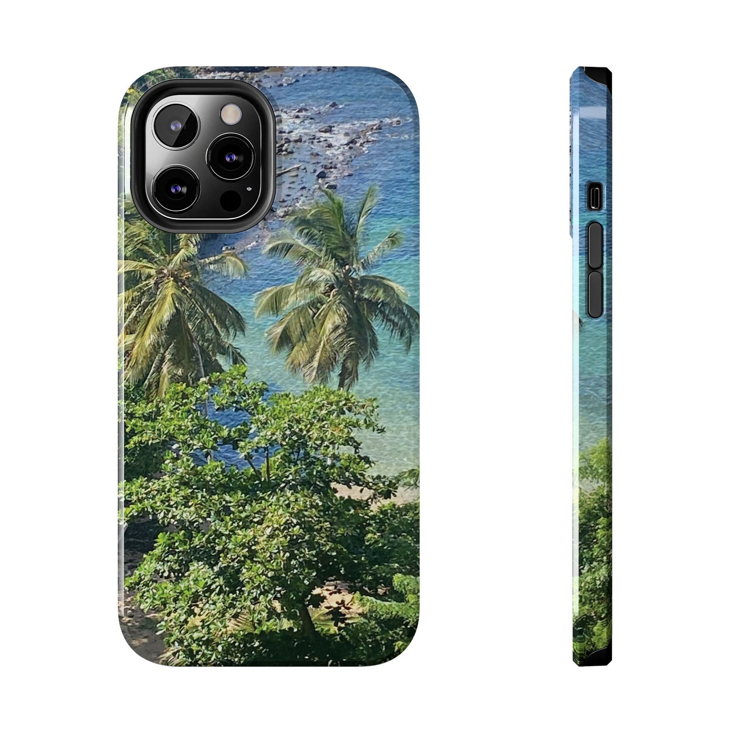 Tough Phone Case - Tropical Summer Vibes, Gift for Travelers and Nature Lovers