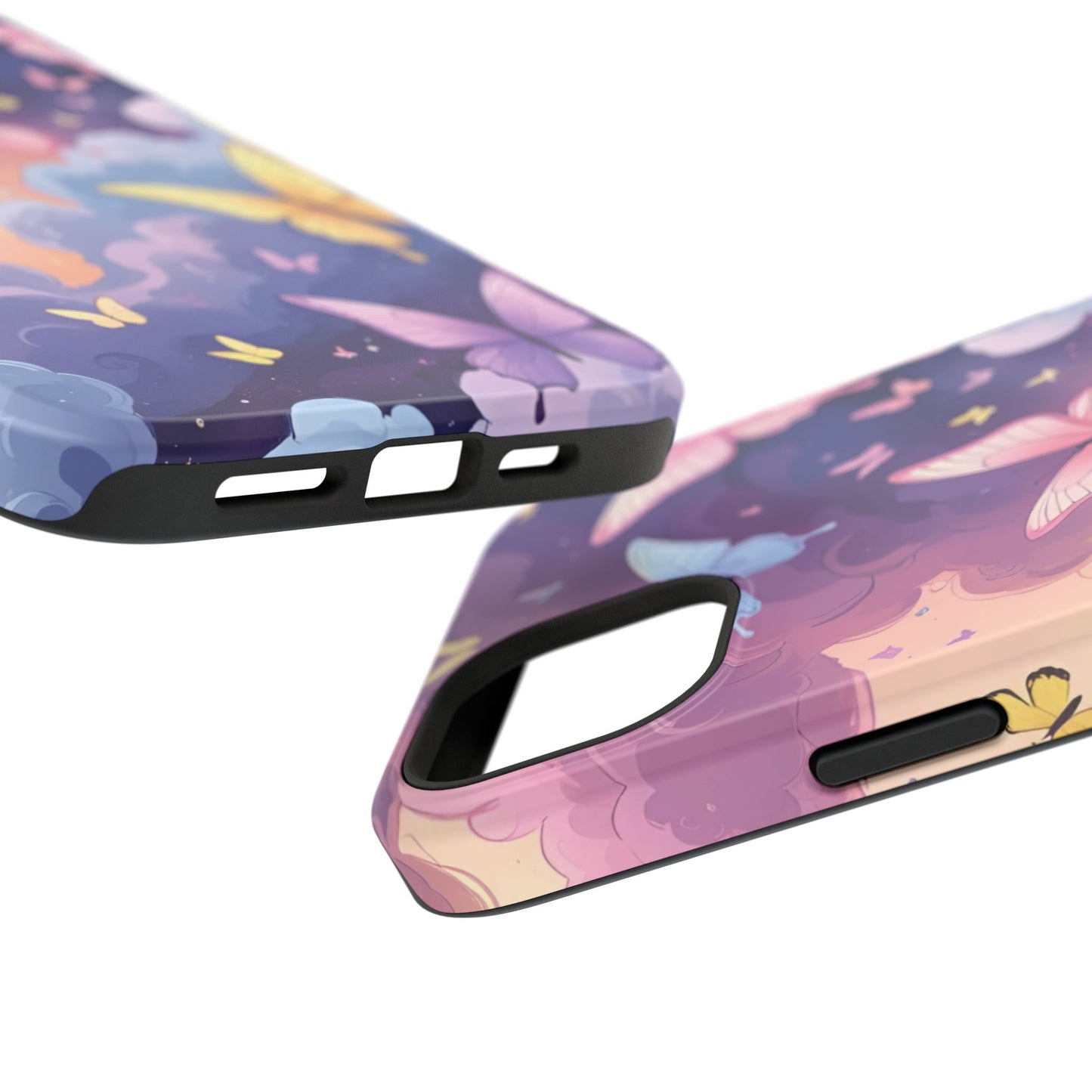 Whimsical Butterfly Phone Case – Nature-Inspired Protection in Vibrant Color