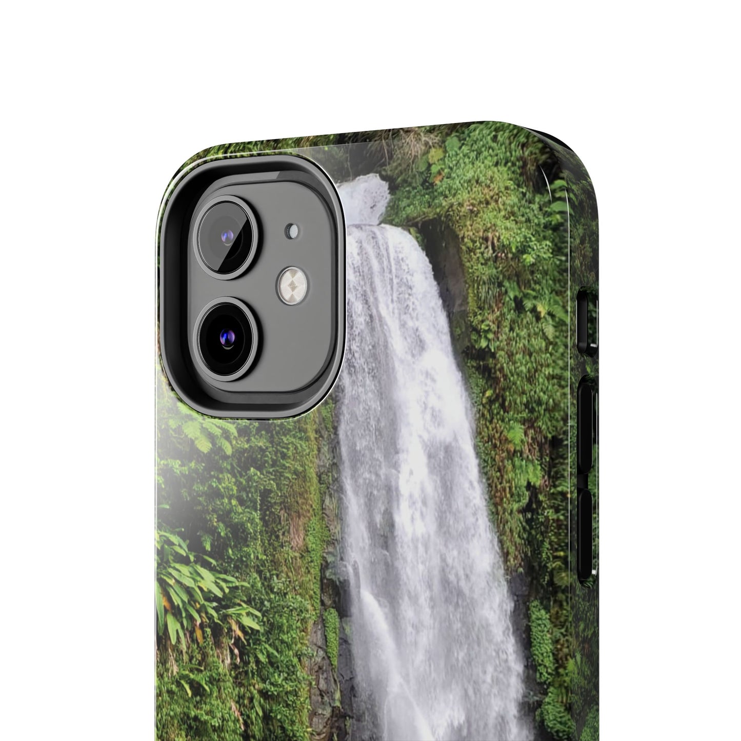 Nature Island Trafalgar Waterfall inspired Tough IPhone and Samsung phone Cases - Durable Protection for Outdoor Adventure
