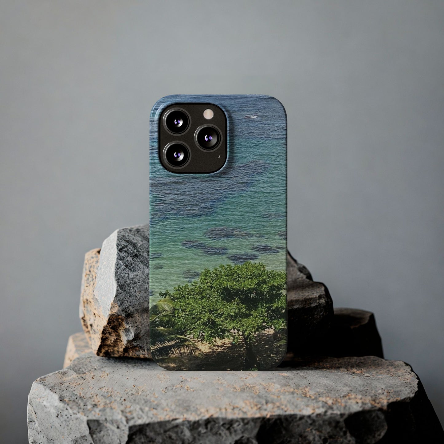 iPhone cases - Coastal Vibes Slim Phone Case