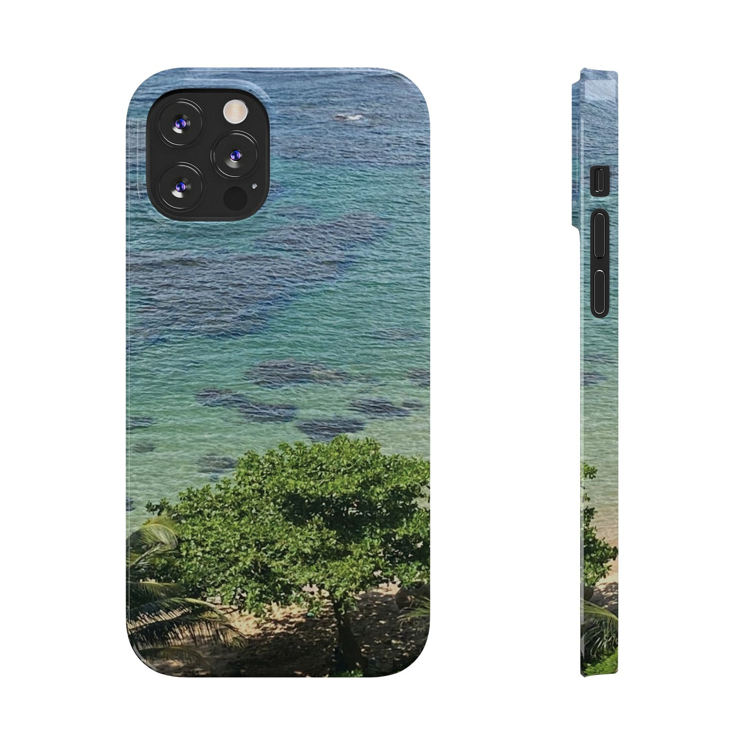 iPhone cases - Coastal Vibes Slim Phone Case