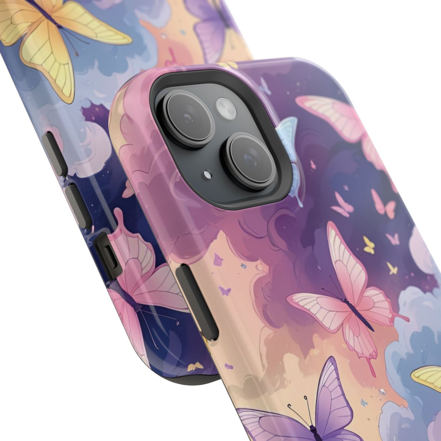 Whimsical Butterfly Phone Case – Nature-Inspired Protection in Vibrant Color