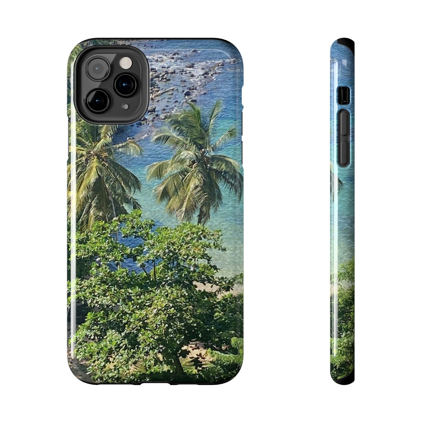 Tough Phone Case - Tropical Summer Vibes, Gift for Travelers and Nature Lovers