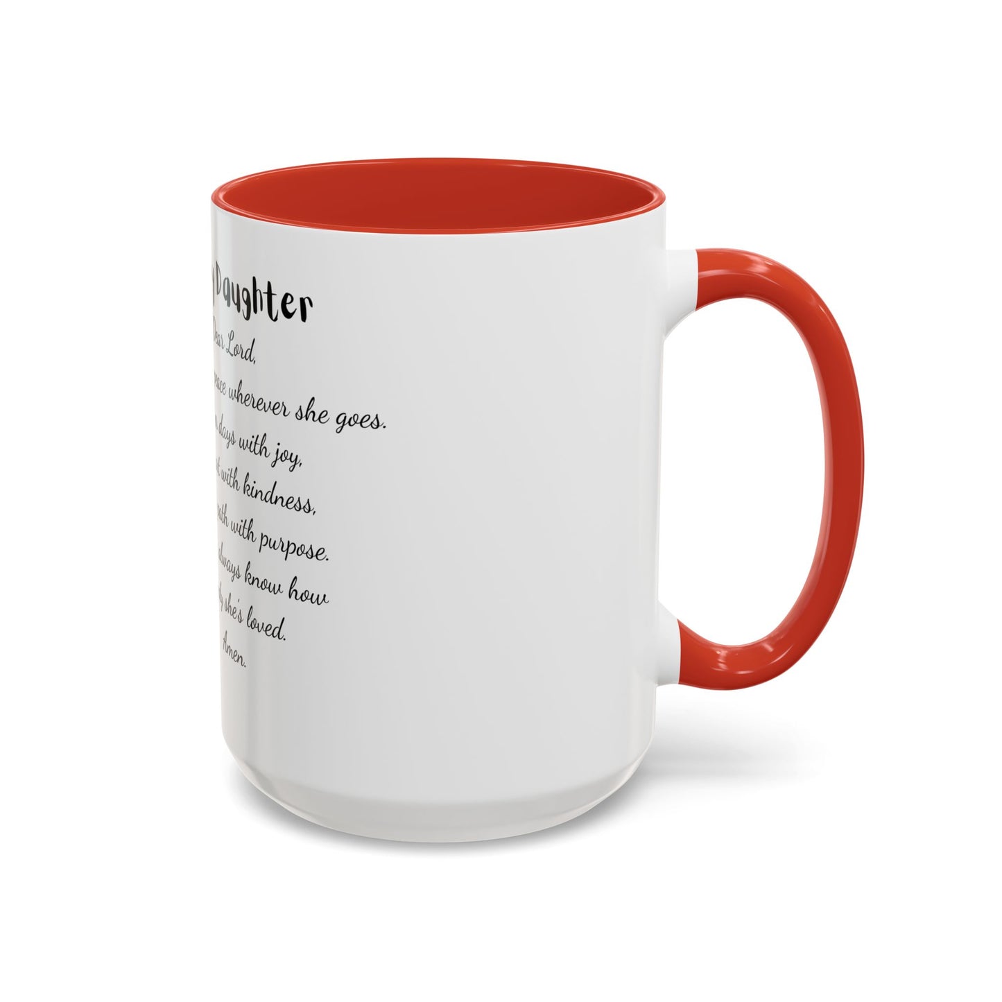 My Daughter African/American/Caribbean Prayer Coffee Mug, Mother's Day, Birthday or any occasion - 11 & 15oz